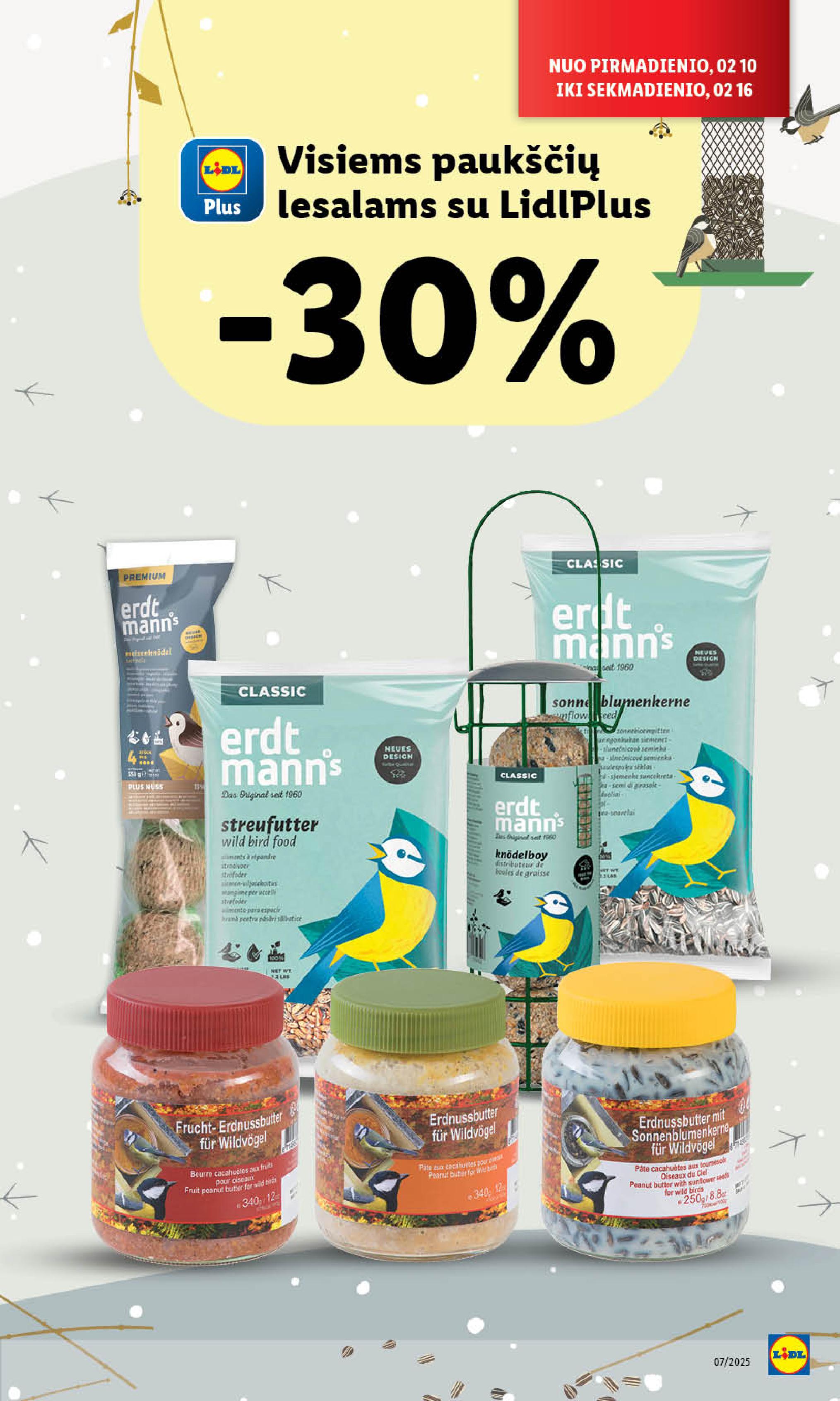 Naujausias LIDL kaininis katalogas 2025.02.10 - 2025.02.16