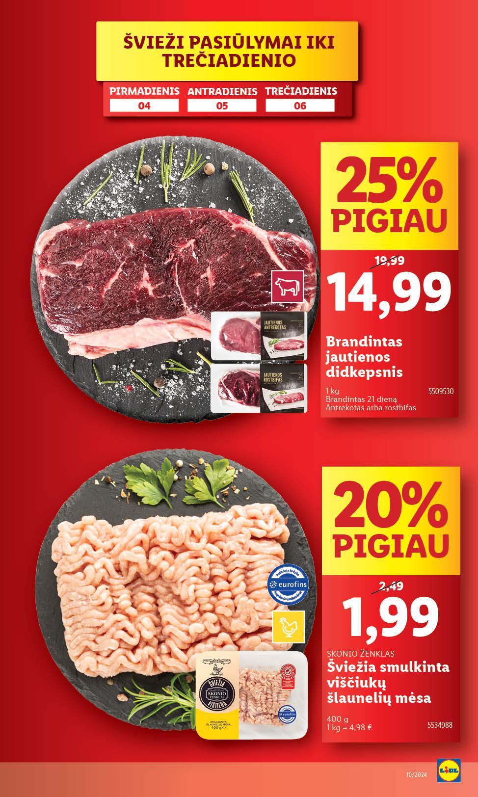 Naujausias LIDL kaininis katalogas 2024.03.04 - 2024.03.10