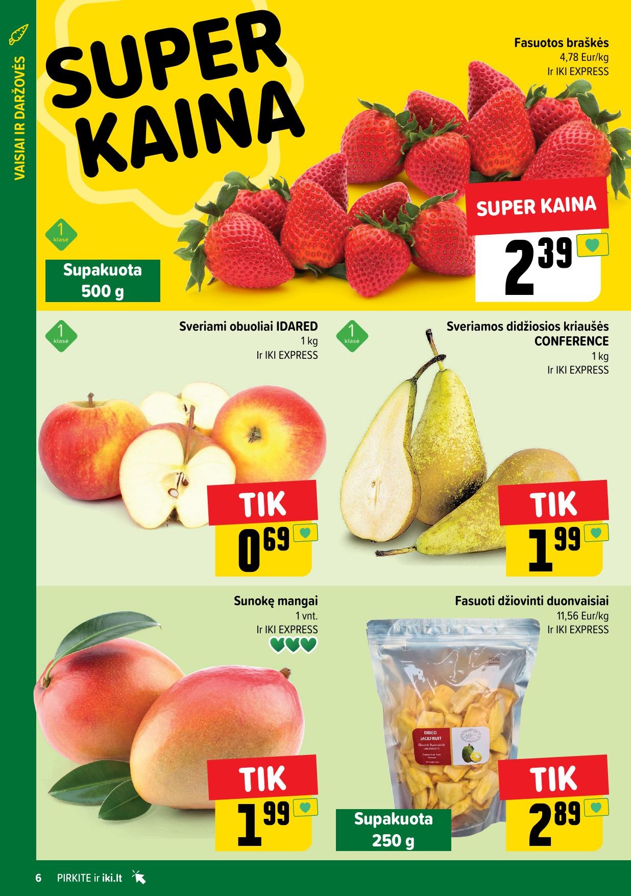 Naujausias IKI kaininis katalogas 2024.04.08 - 2024.04.14