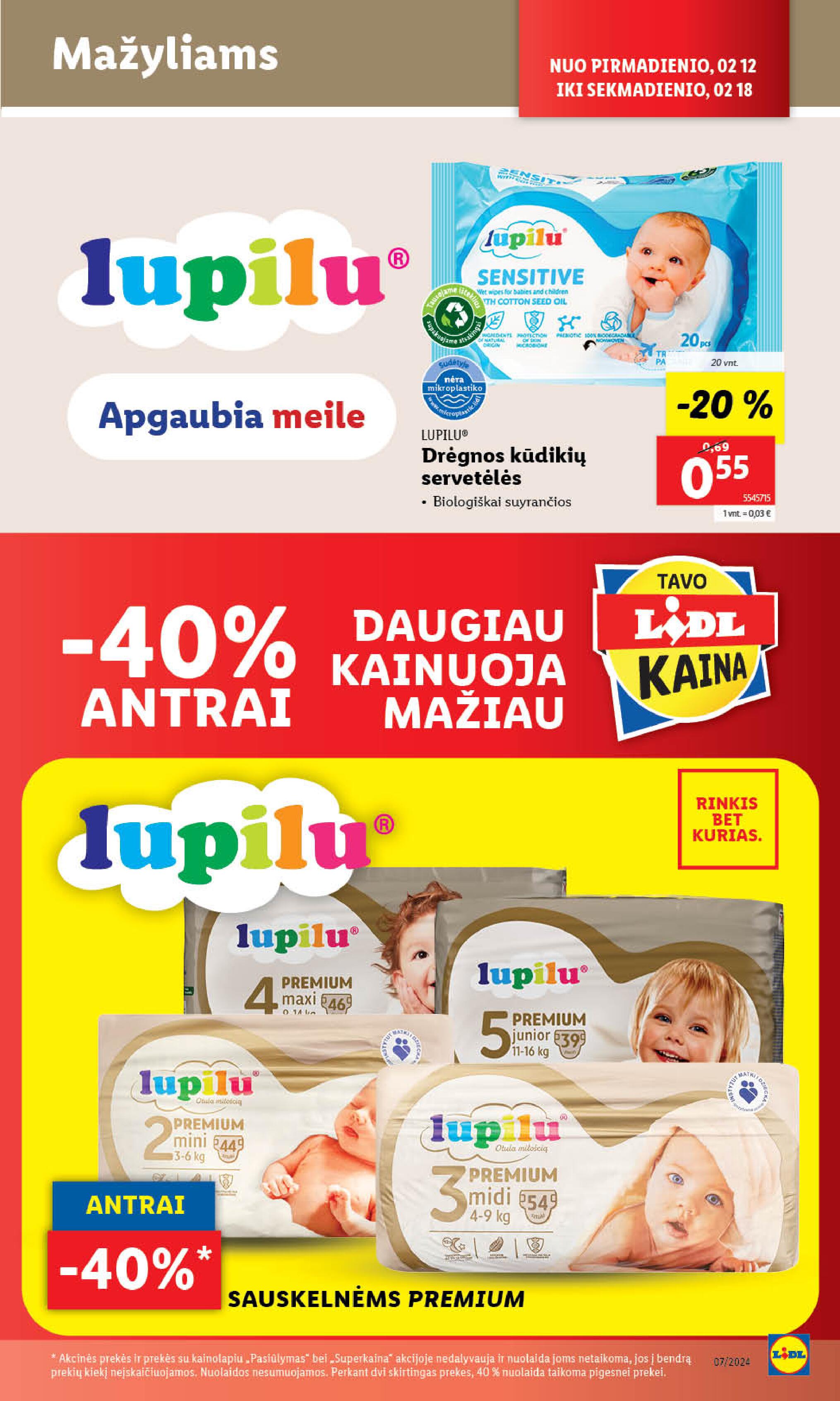 Naujausias LIDL kaininis katalogas 2024.02.12 - 2024.02.18