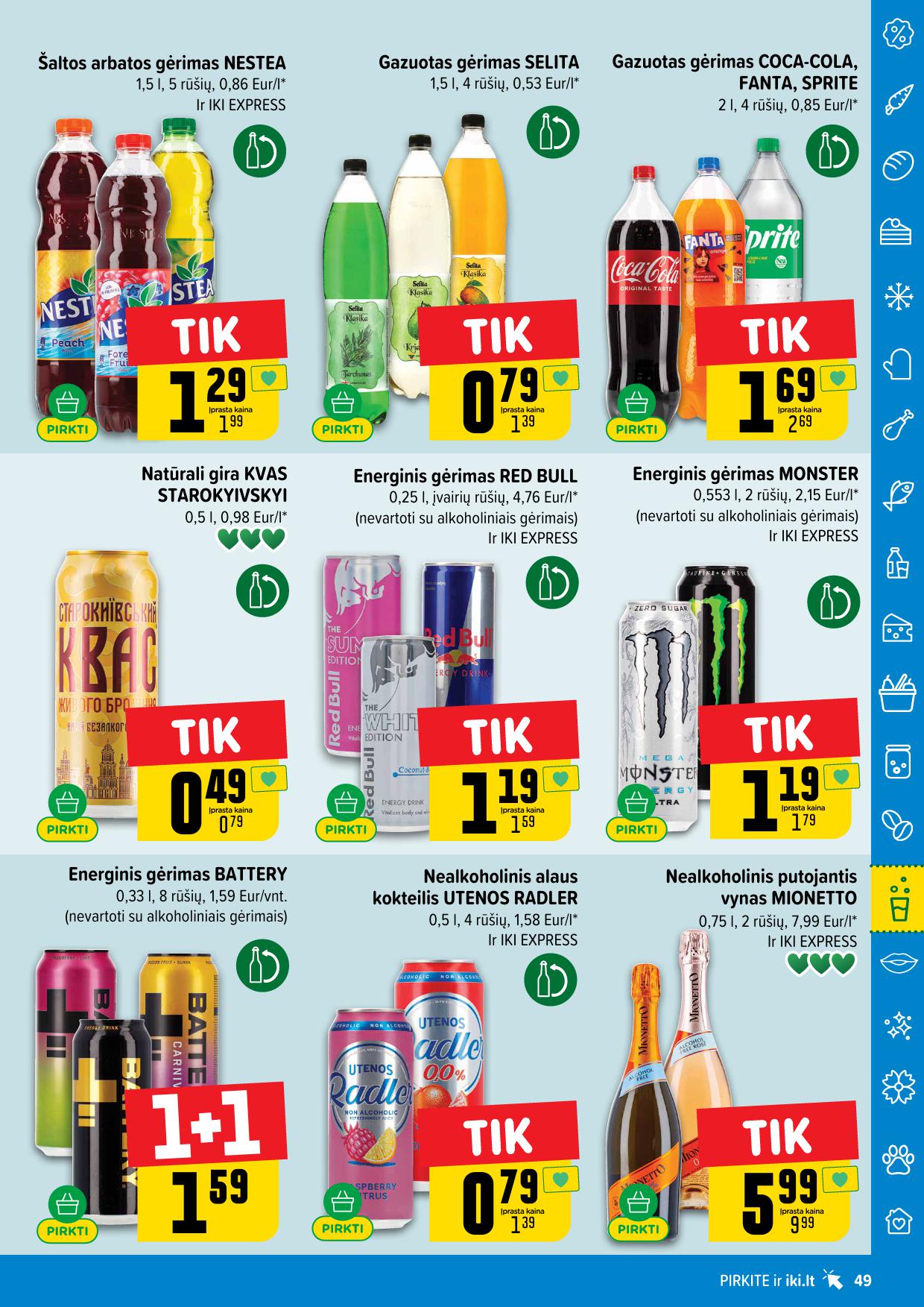 IKI SAVAITĖLĖ akcijų ir nuolaidų leidinys Nr.32 2025.08.04 - 2025.08.10