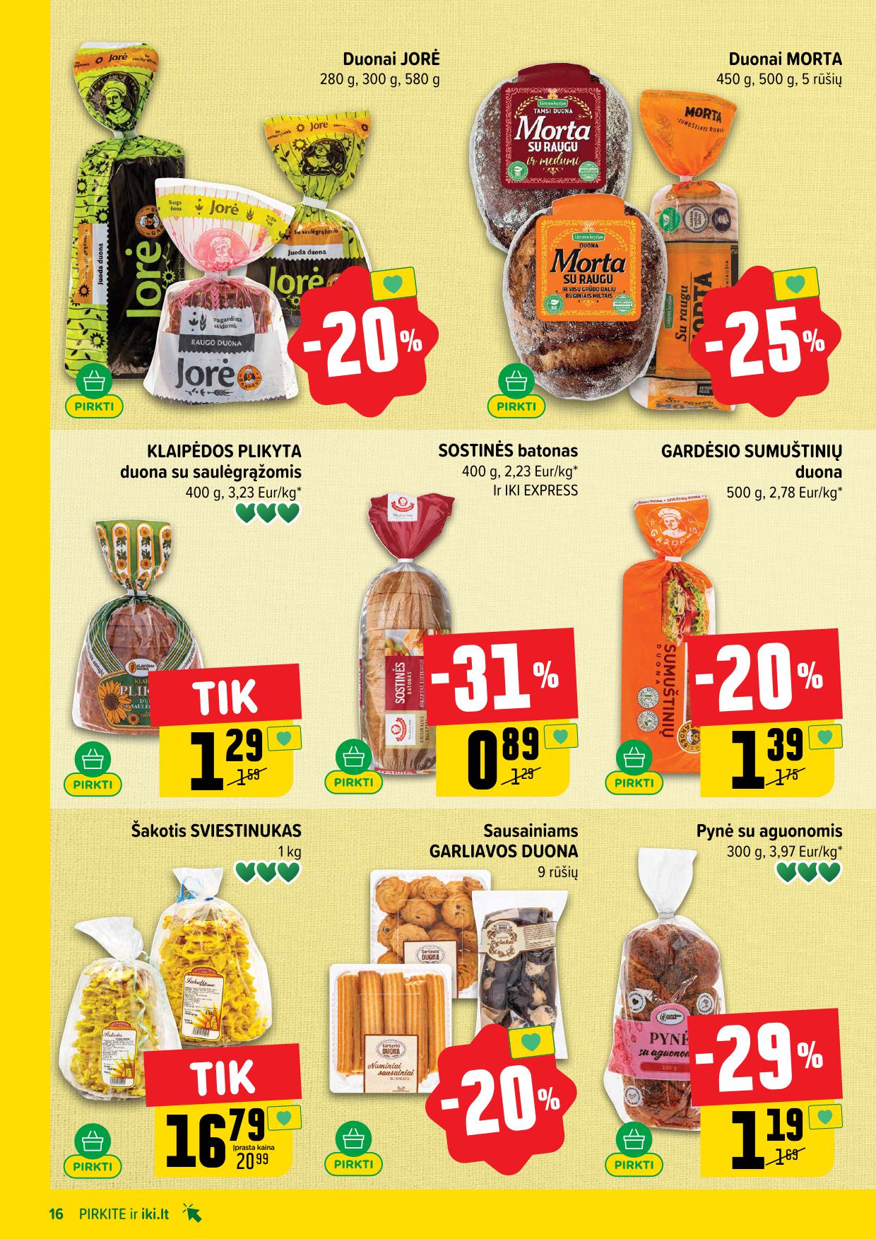 IKI SAVAITĖLĖ akcijų ir nuolaidų leidinys Nr.24 2026.06.08 - 2026.06.14