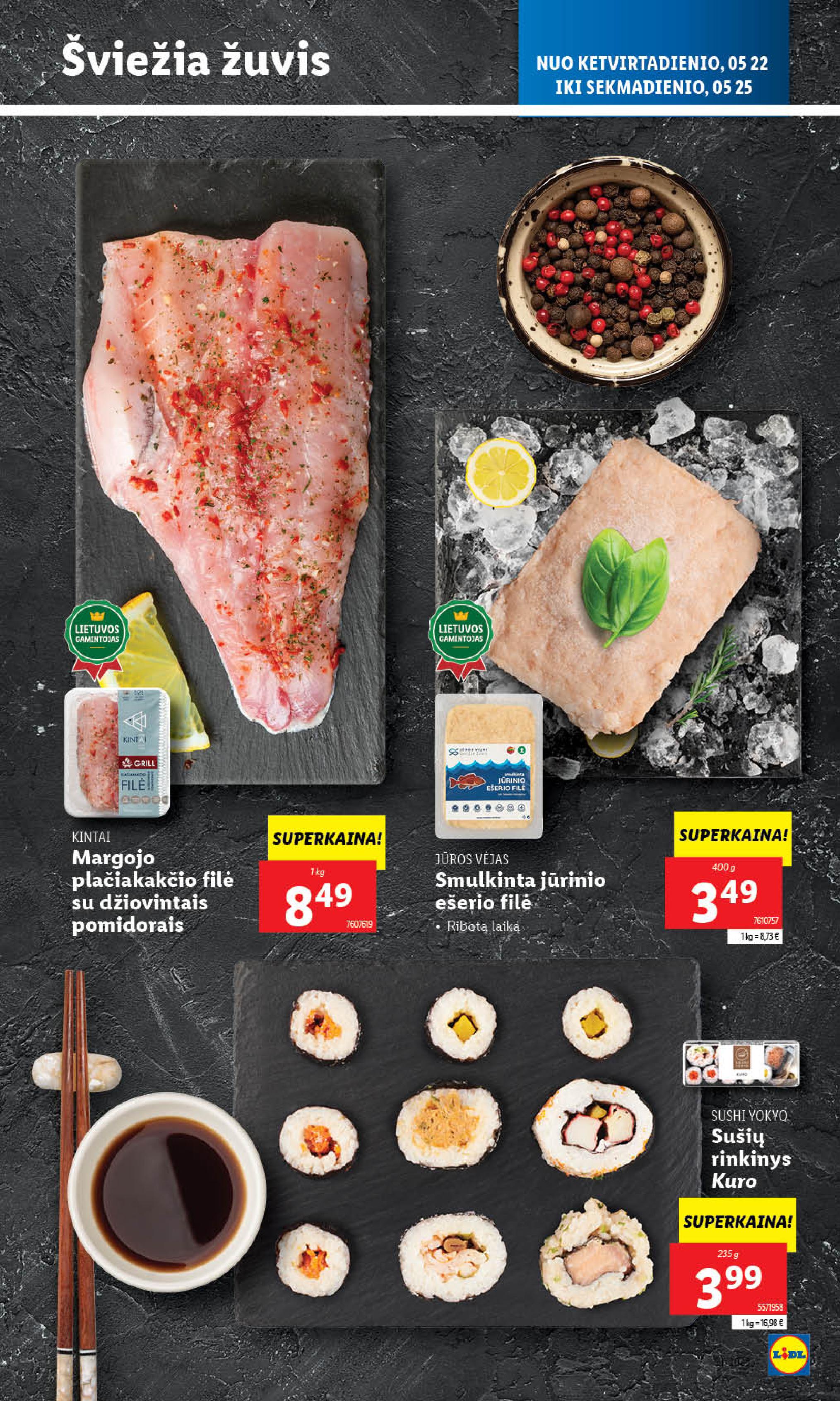 Naujausias LIDL kaininis katalogas 2025.05.19 - 2025.05.25