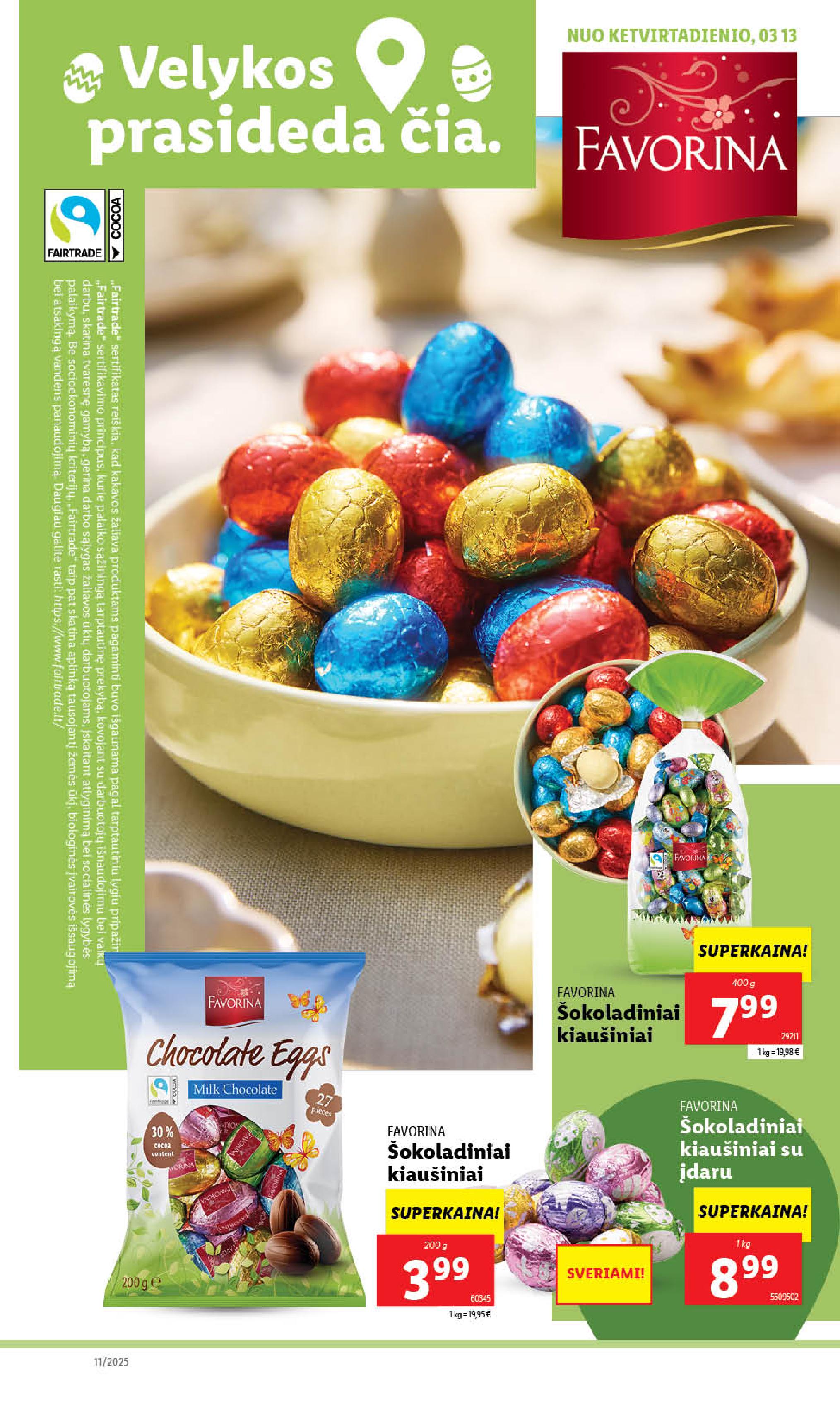 Naujausias LIDL kaininis katalogas 2025.03.10 - 2025.03.16