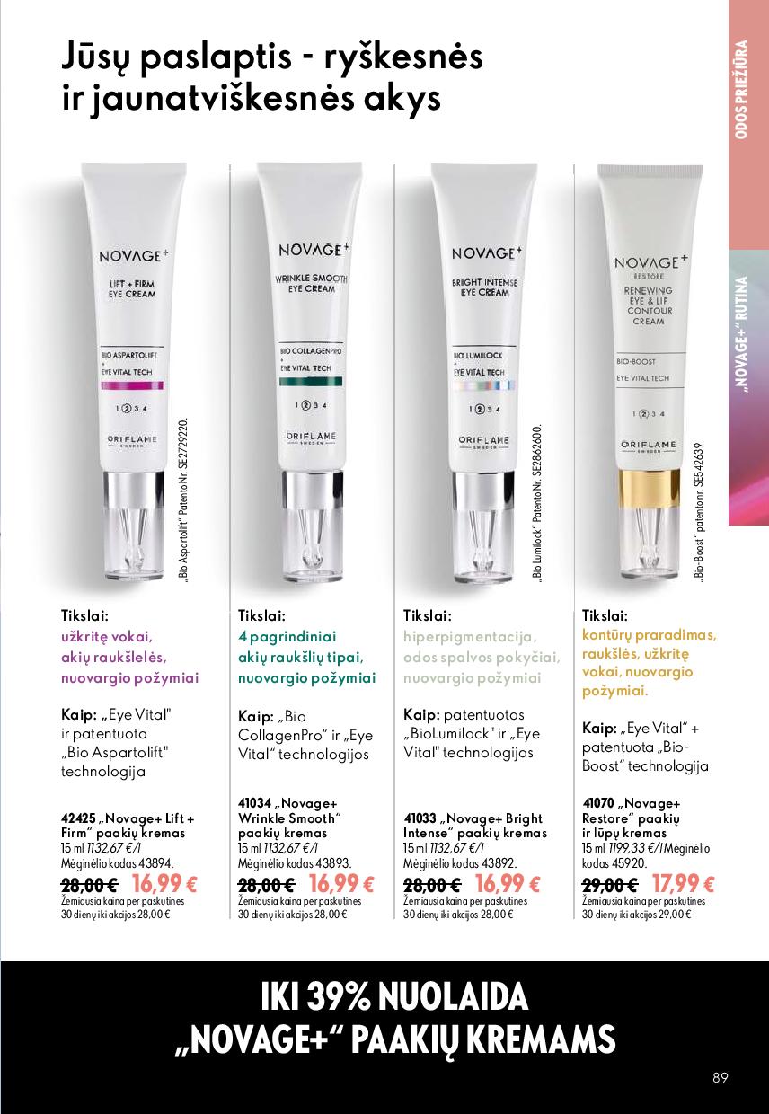 ORIFLAME  katalogas galioja 2026.08.26 - 2026.09.15