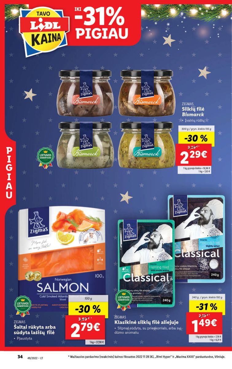 Naujausias LIDL kaininis katalogas 2022.12.05 - 2022.12.11