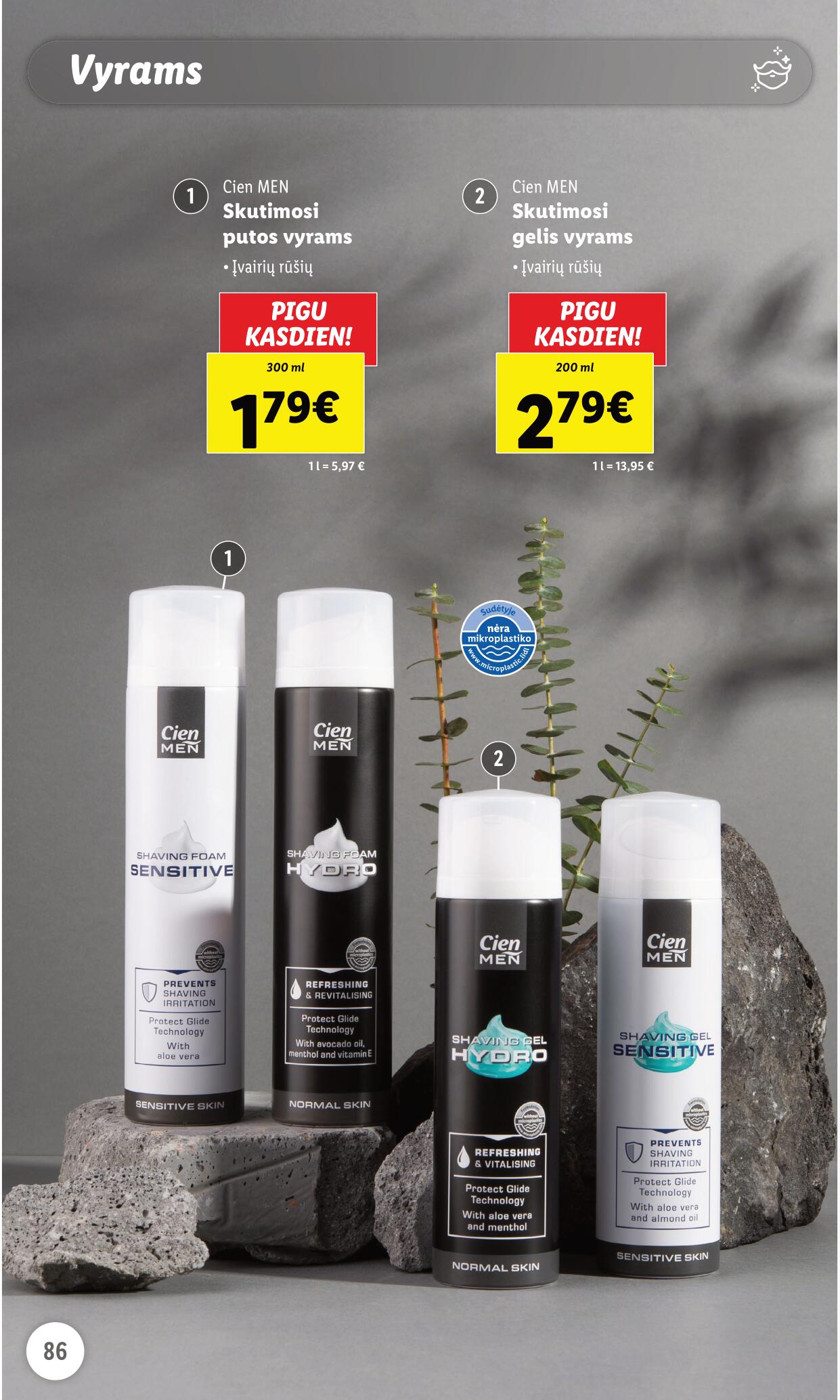 LIDL prekių katalogas "Grožio festivalis" galioja nuo 2023.05.01