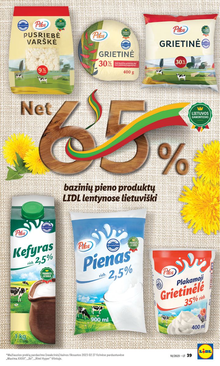 Naujausias LIDL kaininis katalogas 2023.03.06 - 2023.03.12