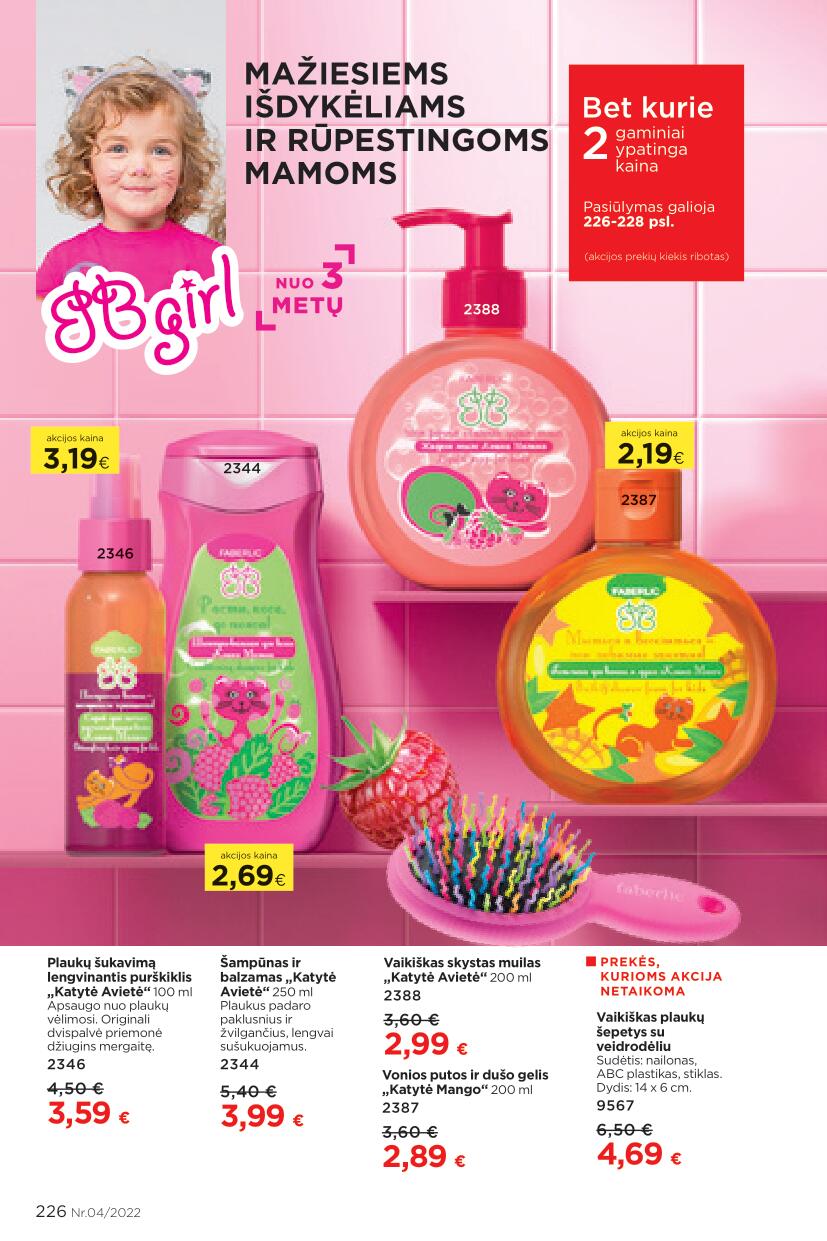 FABERLIC katalogas Nr.4 galioja 2022.02.21 - 2022.03.13