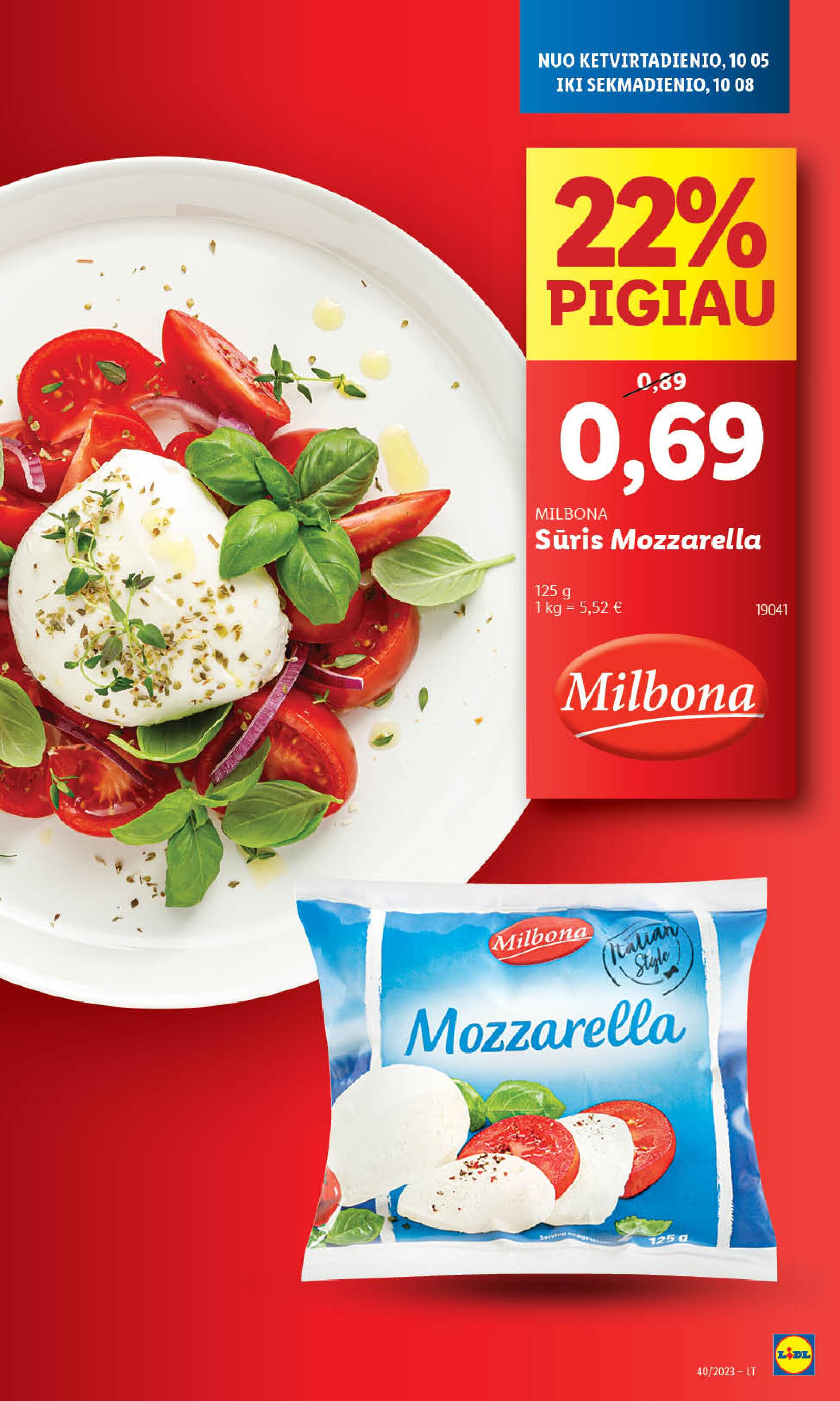 Naujausias LIDL kaininis katalogas 2023.10.02 - 2023.10.08