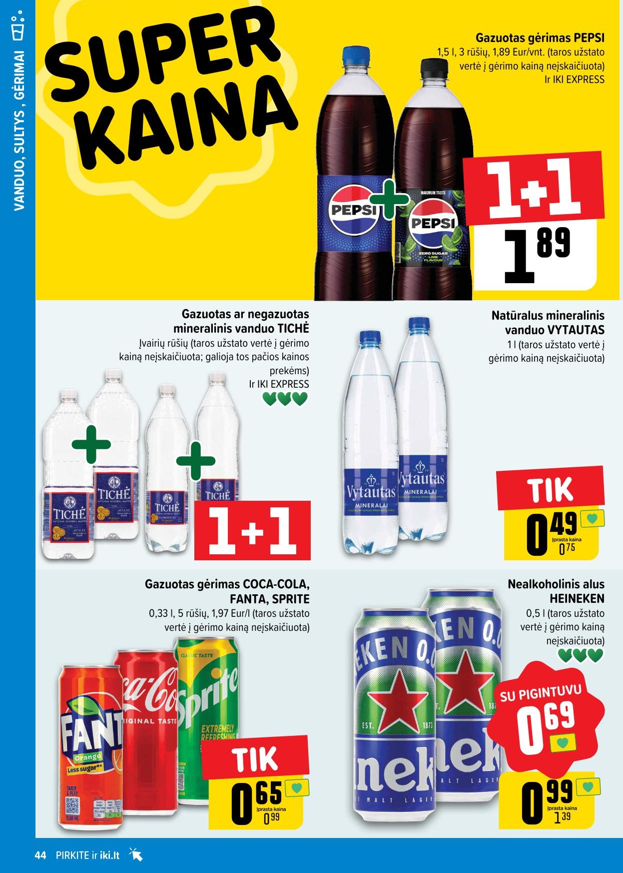 Naujausias IKI kaininis katalogas 2024.08.05 - 2024.08.11