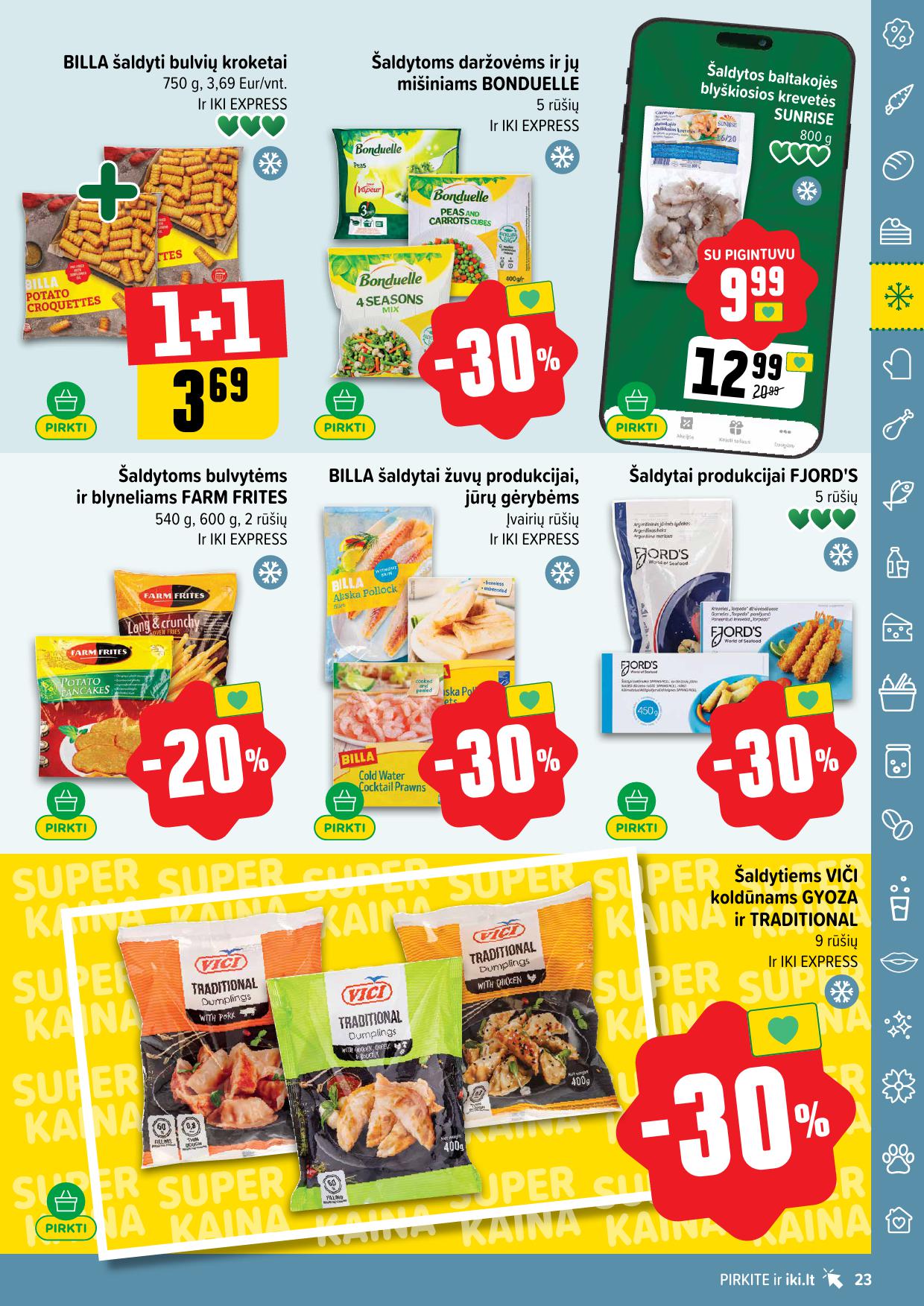 Naujausias IKI kaininis katalogas 2026.02.23 - 2026.03.01