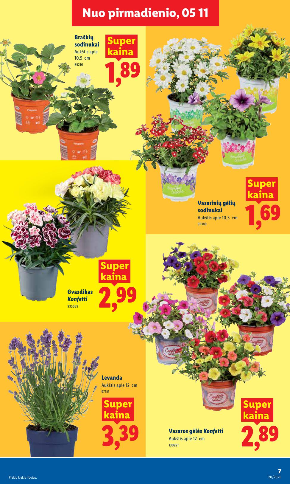LIDL akcijų ir nuolaidų leidinys 2026.05.11 - 2026.05.17