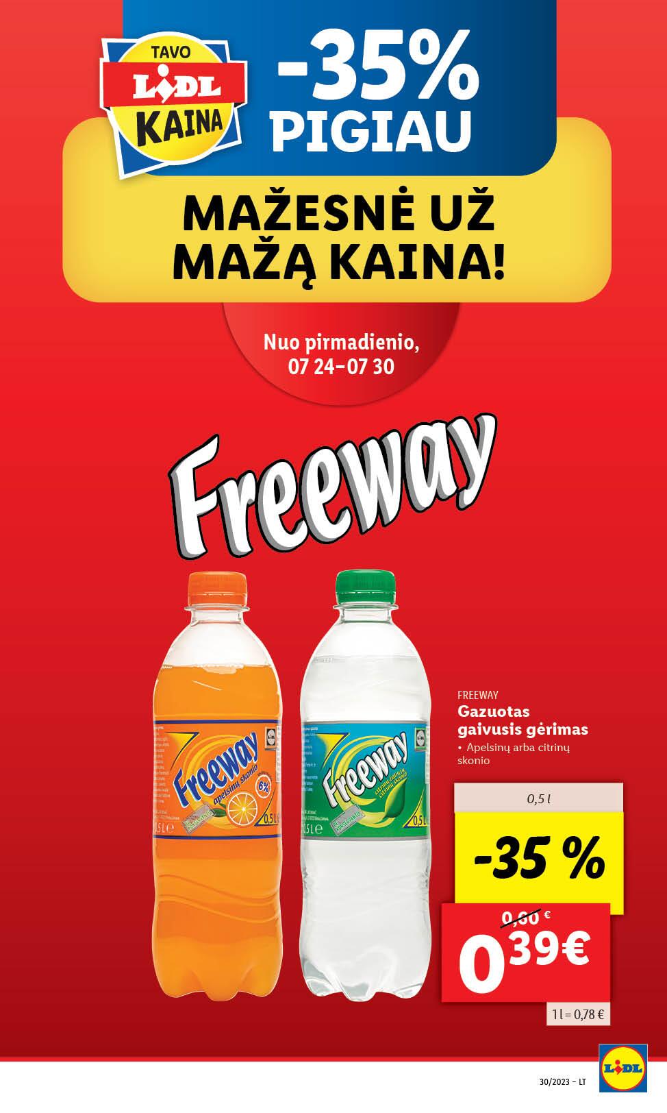 Naujausias LIDL kaininis katalogas 2023.07.24 - 2023.07.30