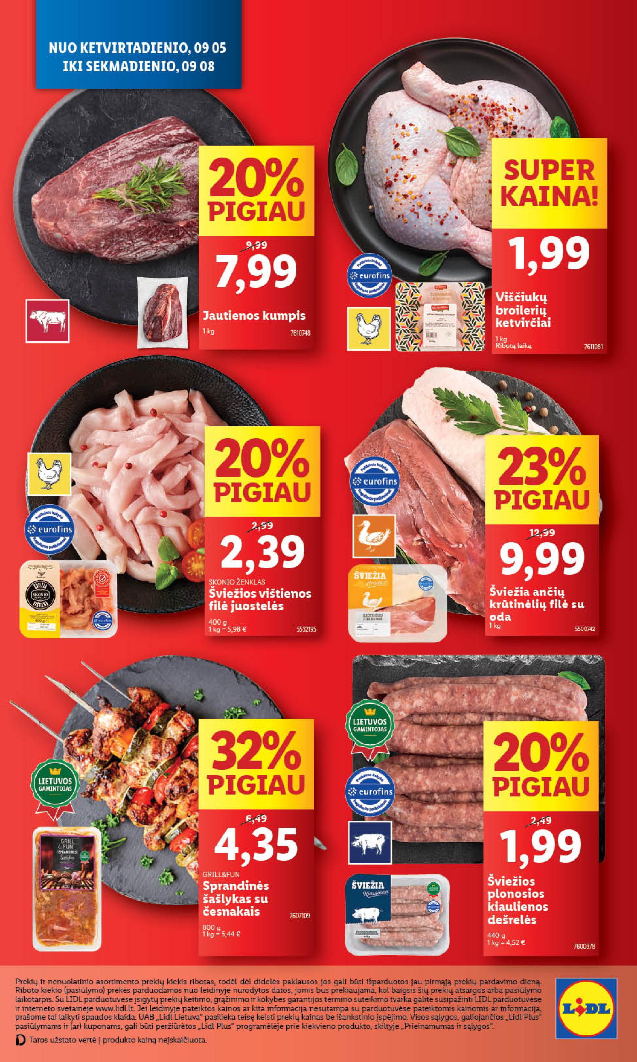 Naujausias LIDL kaininis katalogas 2024.09.02 - 2024.09.08