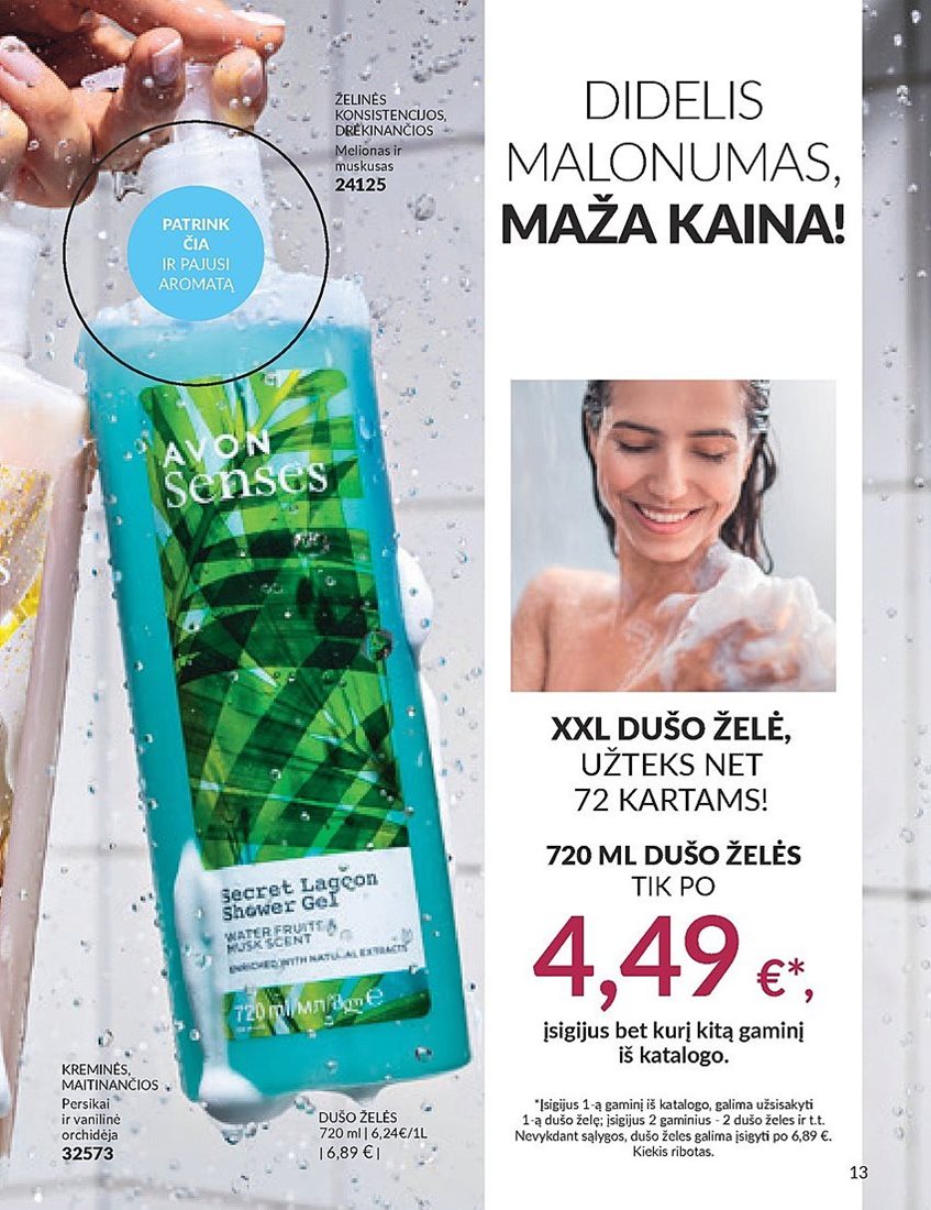 AVON katalogas galioja 2023.09.01 - 2023.09.30