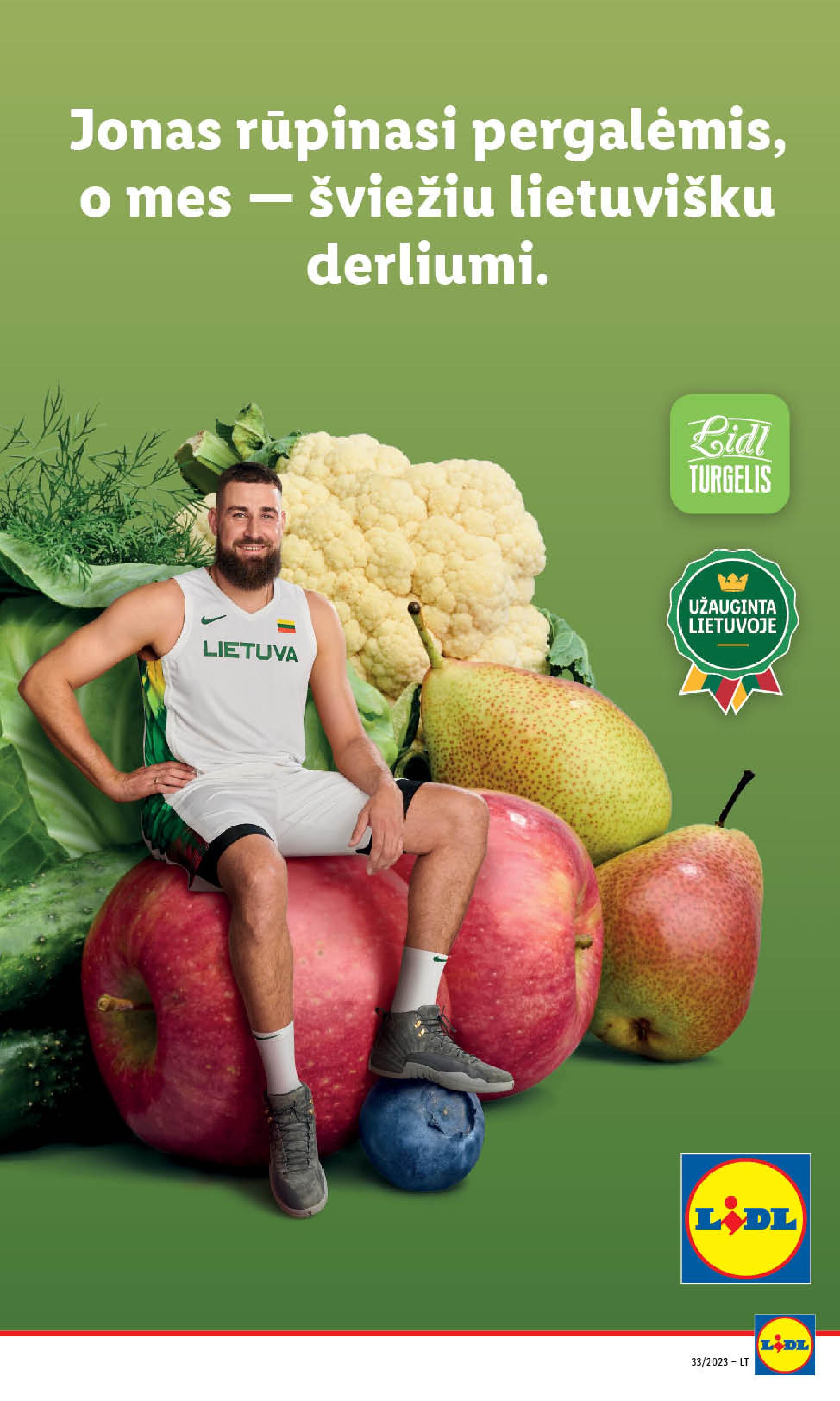 Naujausias LIDL kaininis katalogas 2023.08.14 - 2023.08.20