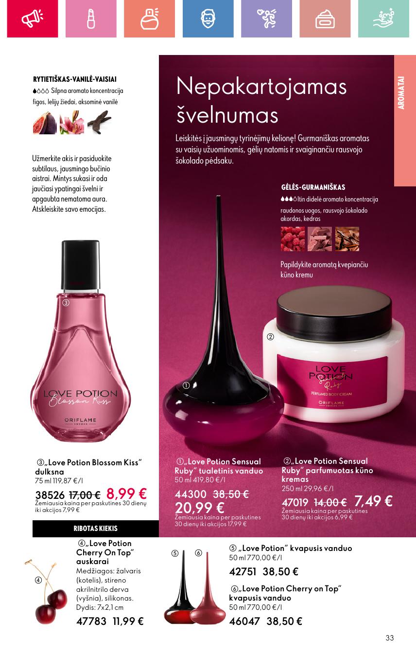 Naujas ORIFLAME katalogas galioja 2025.04.30 - 2025.05.10