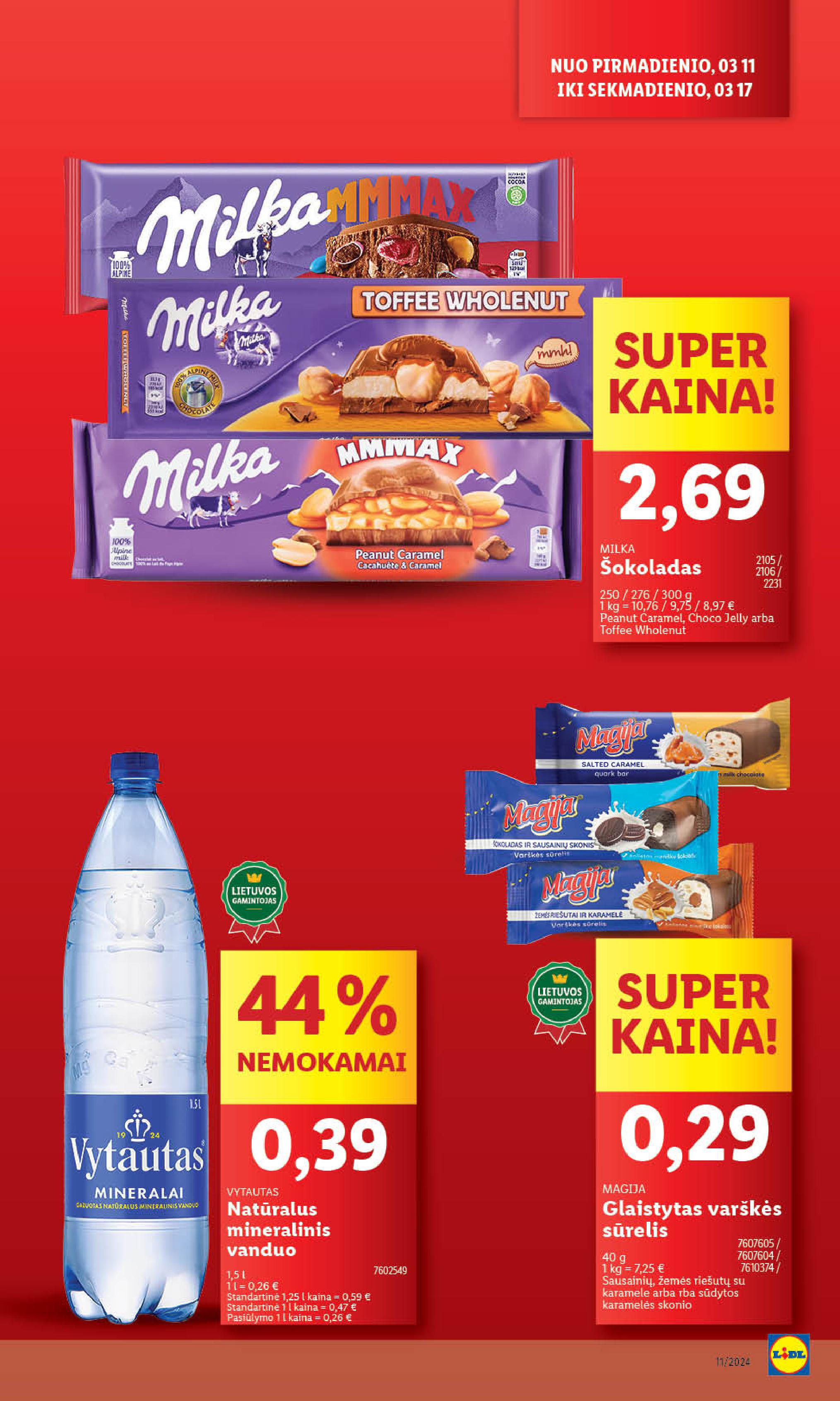 Naujausias LIDL kaininis katalogas 2024.03.11 - 2024.03.17