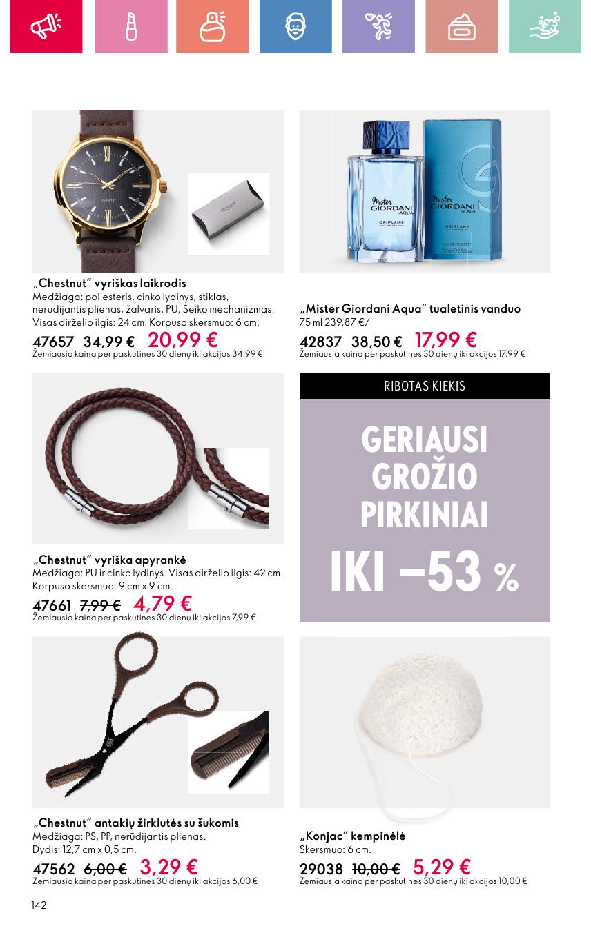Naujas ORIFLAME katalogas galioja 2025.05.11 - 2025.05.31
