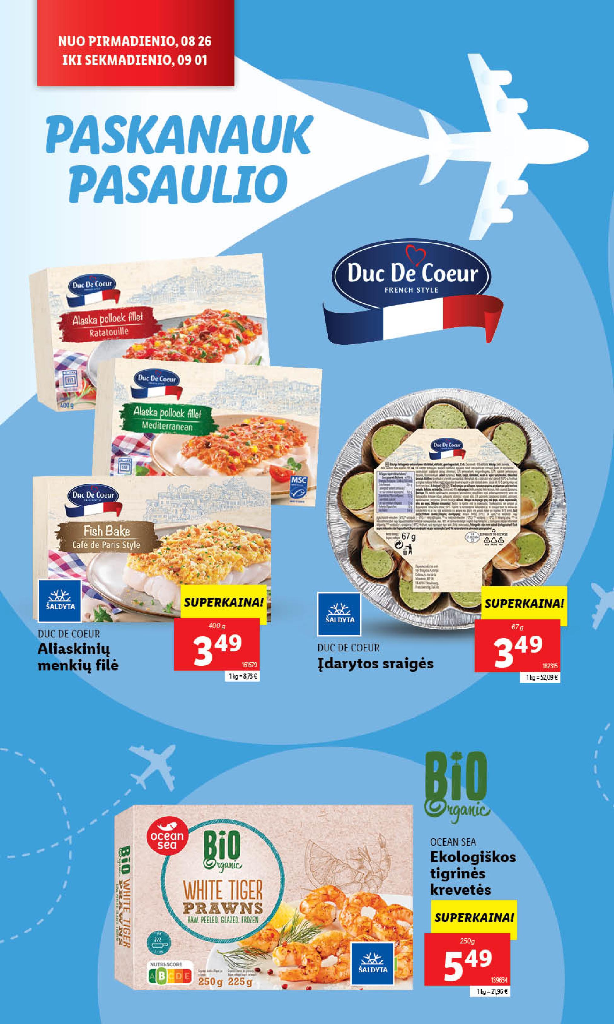 Naujausias LIDL kaininis katalogas 2024.08.26 - 2024.09.01