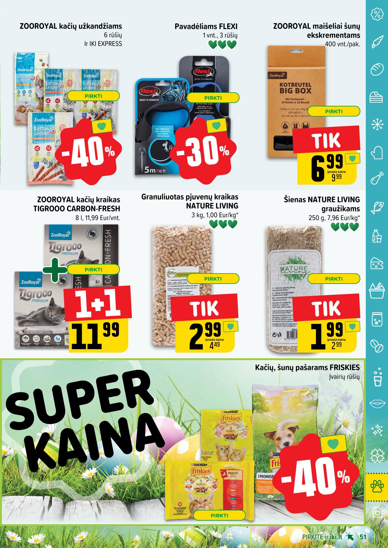 Naujausias IKI kaininis katalogas 2025.04.14 - 2025.04.19