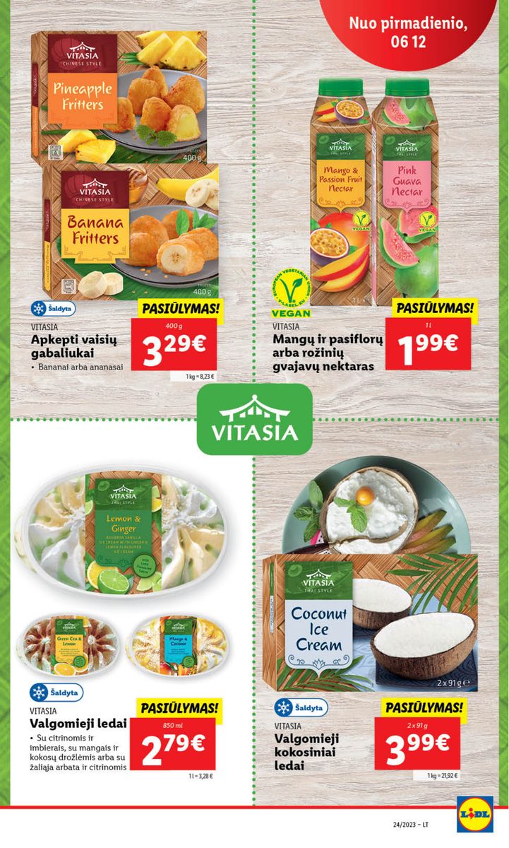 Naujausias LIDL kaininis katalogas 2023.06.12 - 2023.06.18