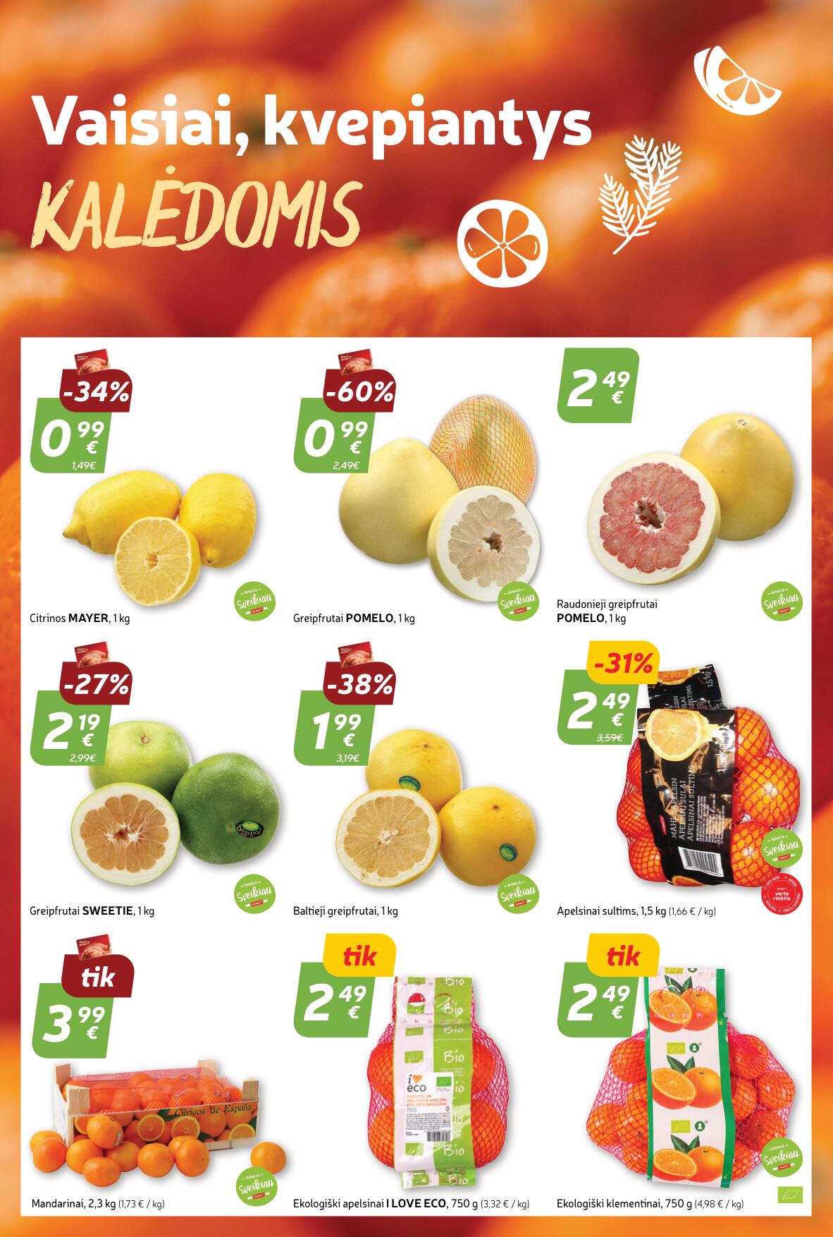 Naujausias RIMI kaininis katalogas 2023.11.28 - 2023.12.04