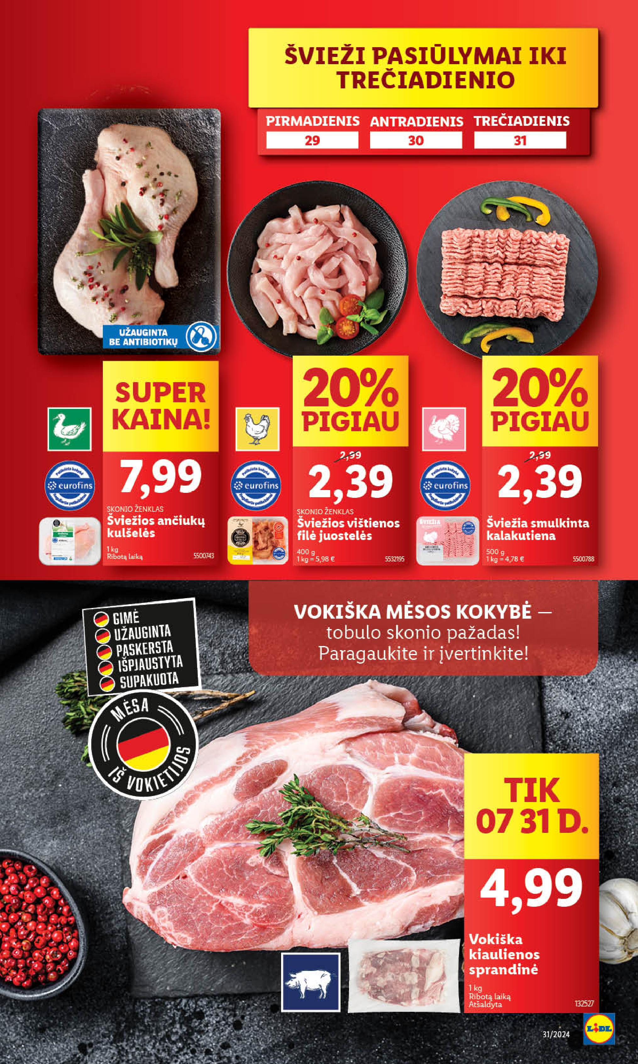 Naujausias LIDL kaininis katalogas 2024.07.29 - 2024.08.04