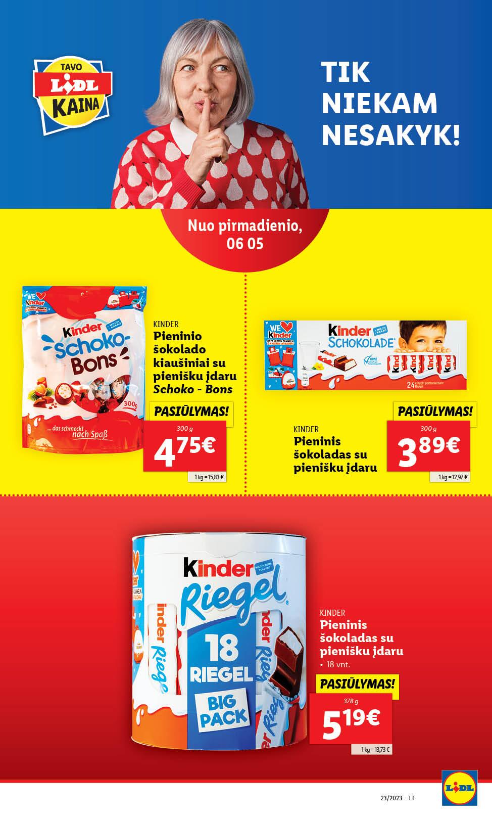 Naujausias LIDL kaininis katalogas 2023.06.05 - 2023.06.11