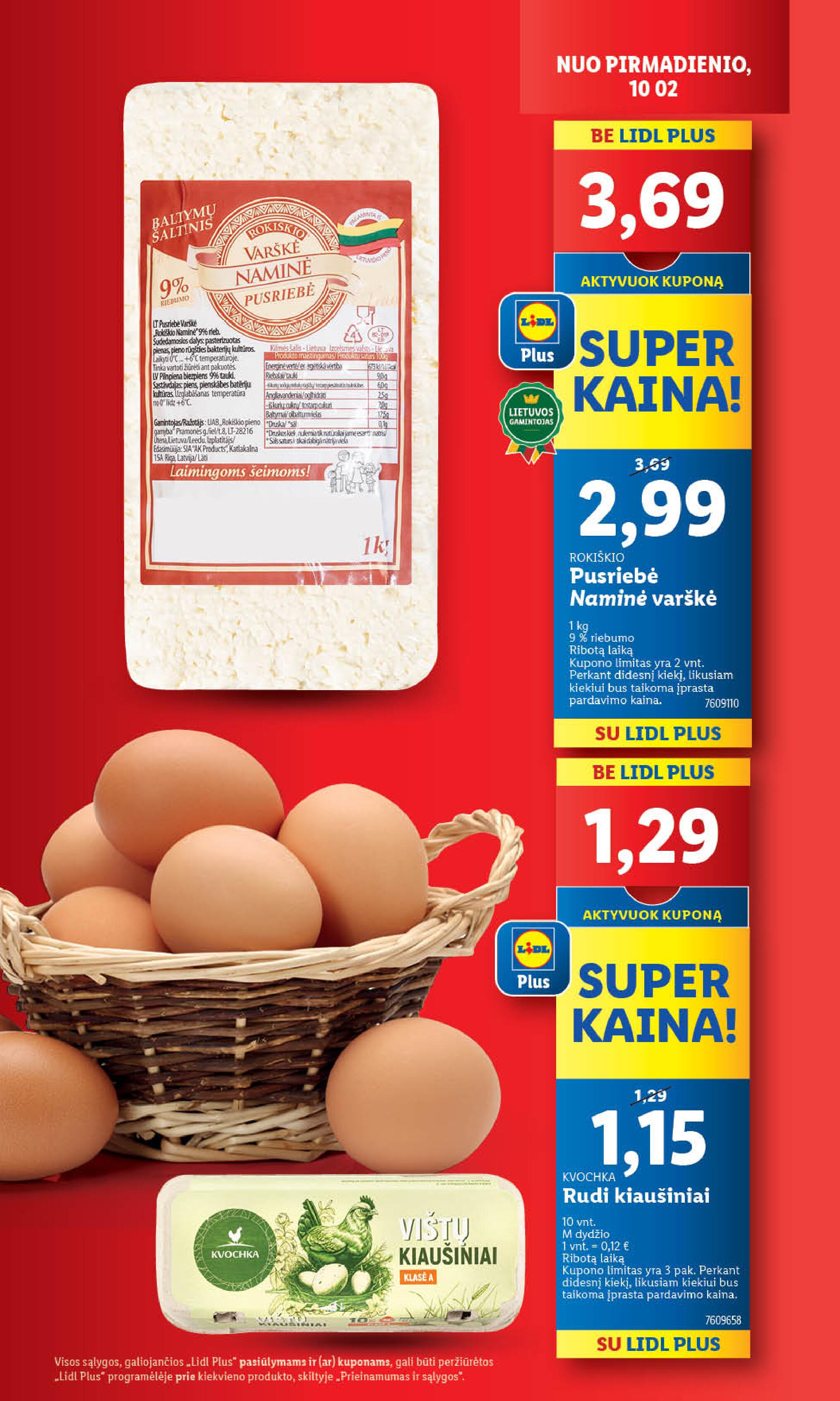 Naujausias LIDL kaininis katalogas 2023.10.02 - 2023.10.08