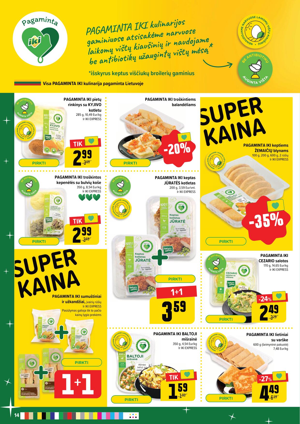 Naujausias IKI kaininis katalogas 2023.11.27 - 2023.12.03