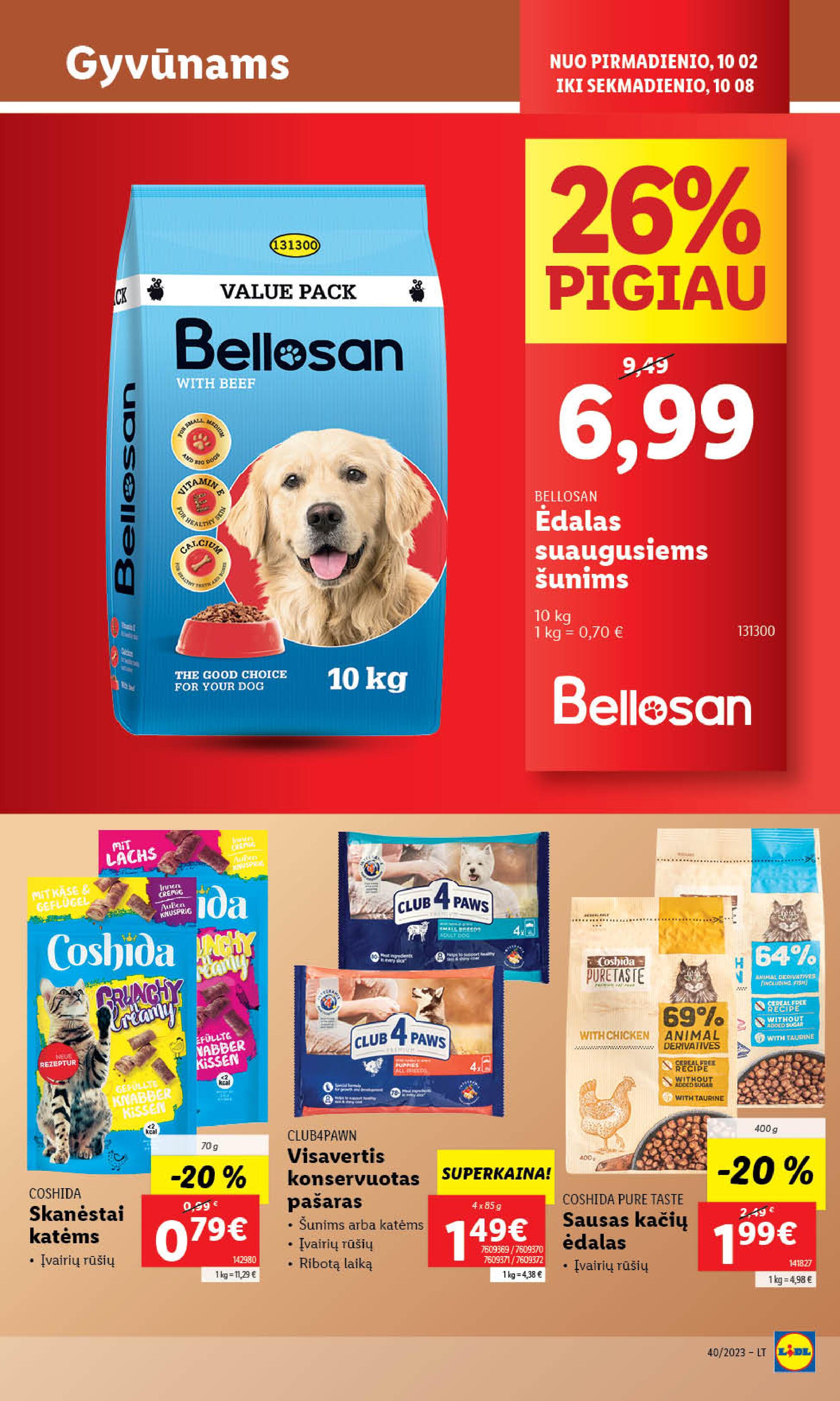 Naujausias LIDL kaininis katalogas 2023.10.02 - 2023.10.08