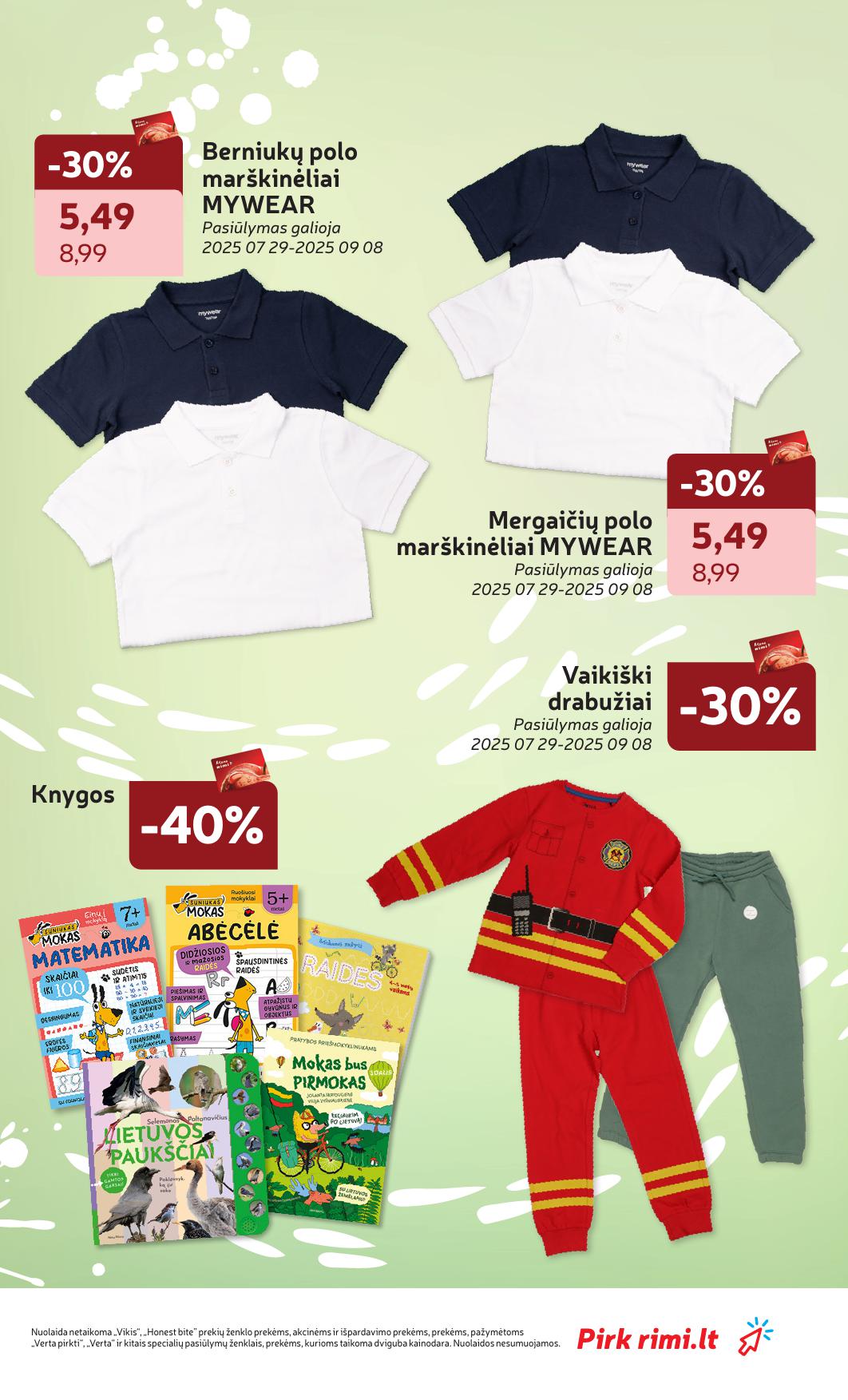 Naujausias RIMI kaininis katalogas 2025.08.19 - 2025.08.25