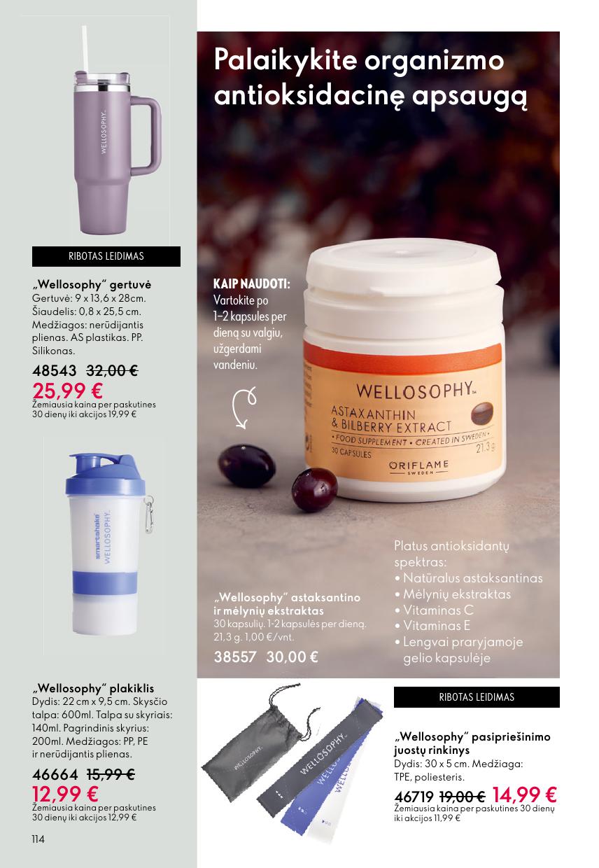 Naujas ORIFLAME katalogas galioja 2026.04.22 - 2026.05.12