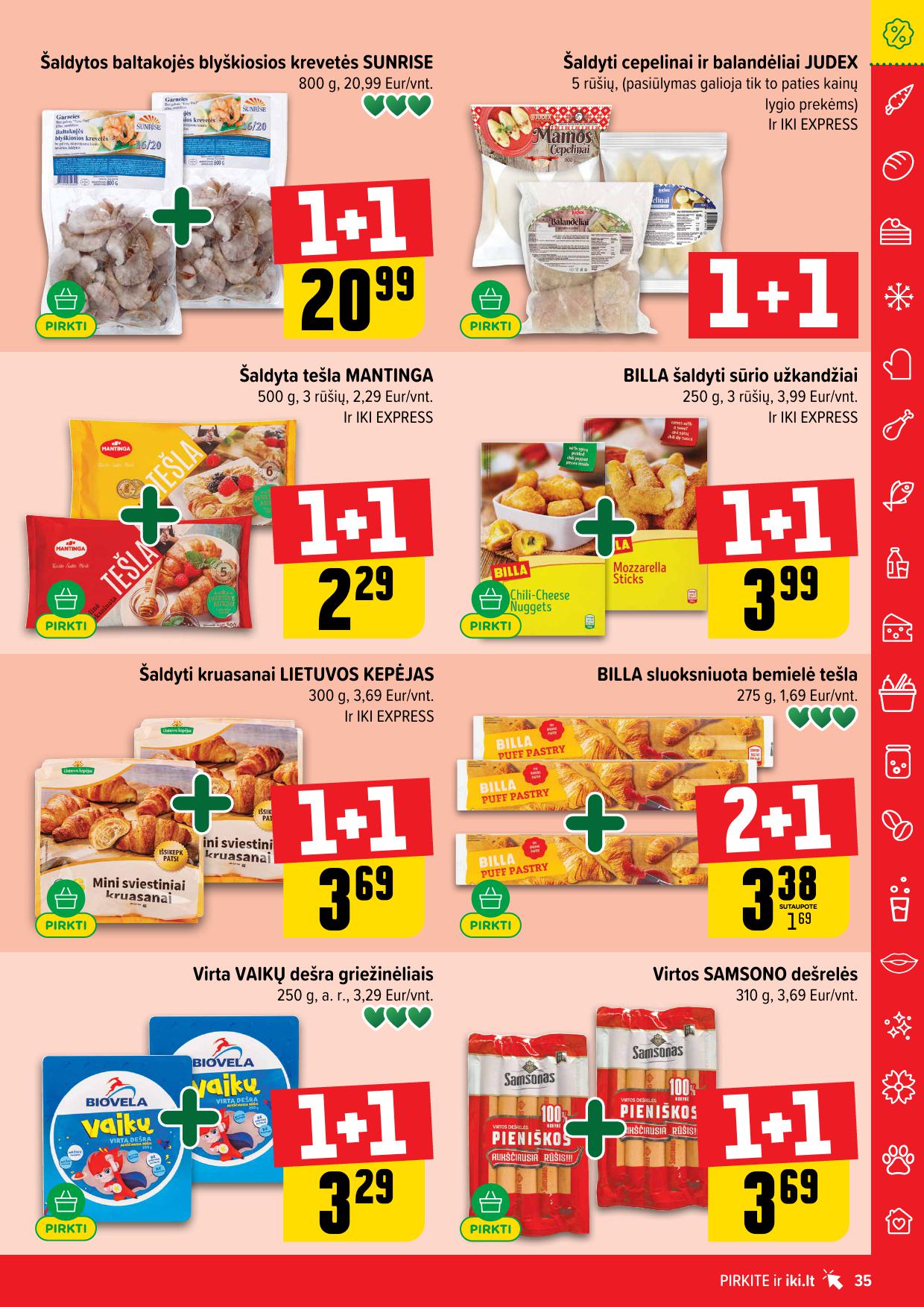 Naujausias IKI kaininis katalogas 2026.01.12 - 2026.01.18