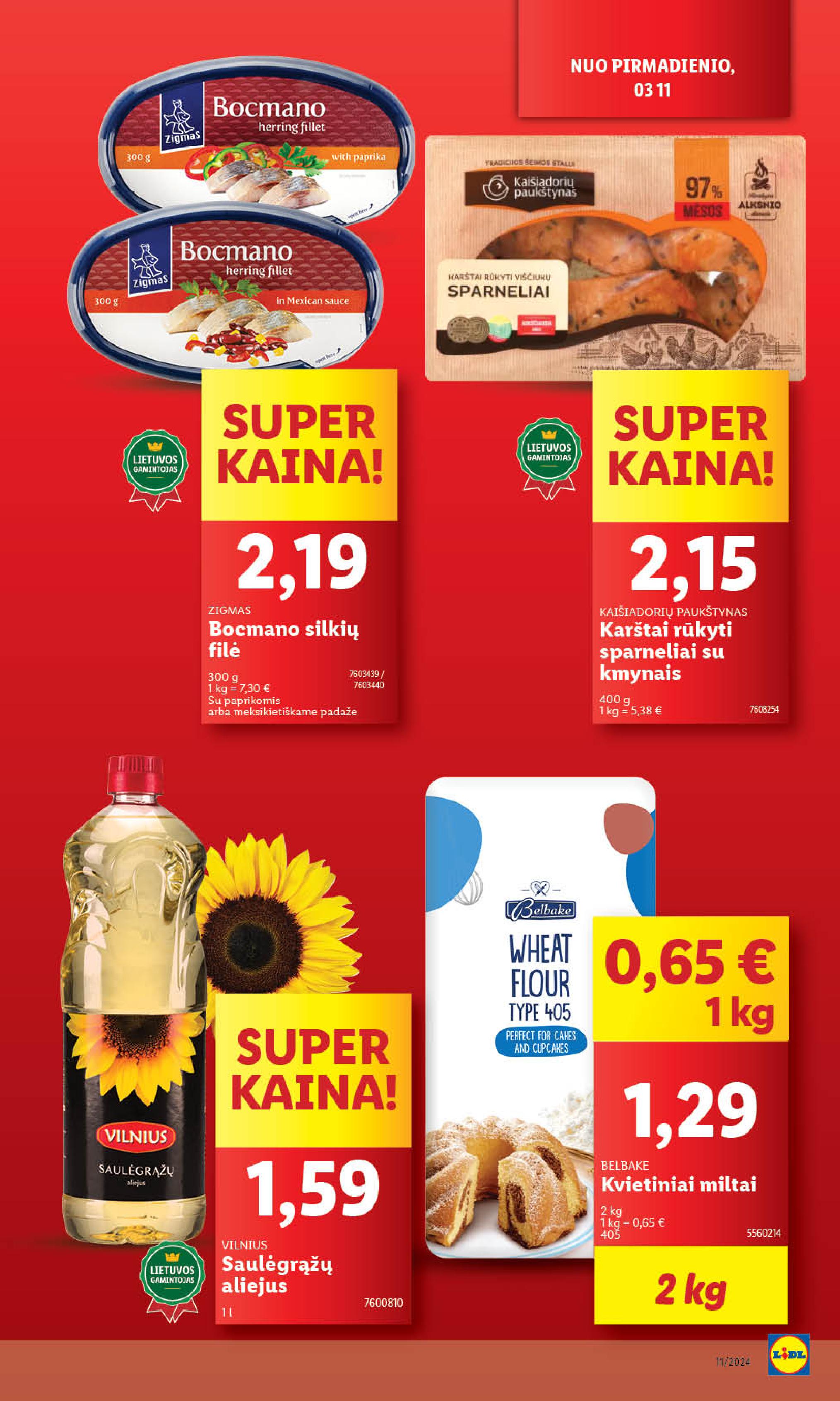 Naujausias LIDL kaininis katalogas 2024.03.11 - 2024.03.17