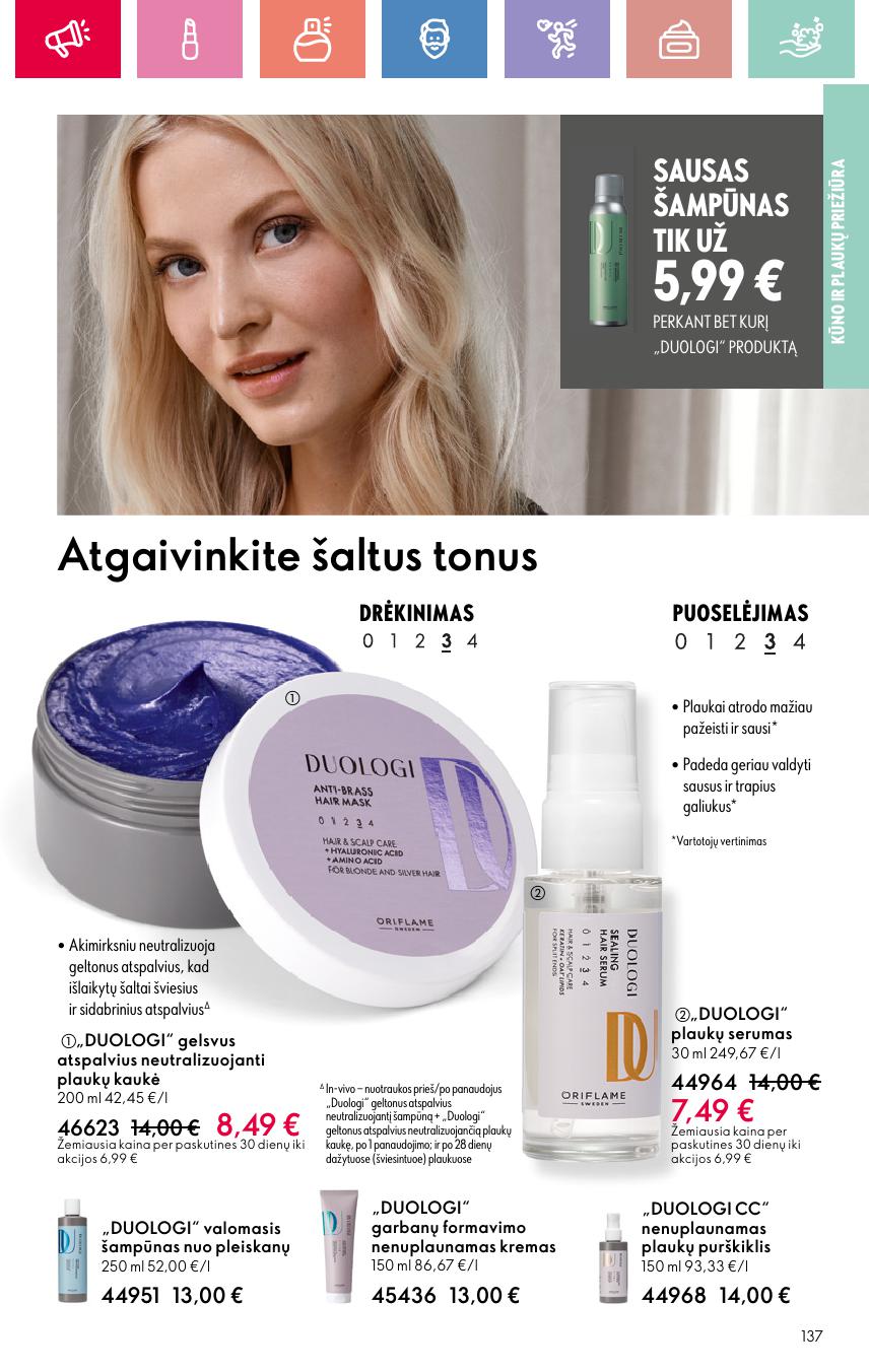Naujas ORIFLAME katalogas galioja 2025.06.22 - 2025.07.12
