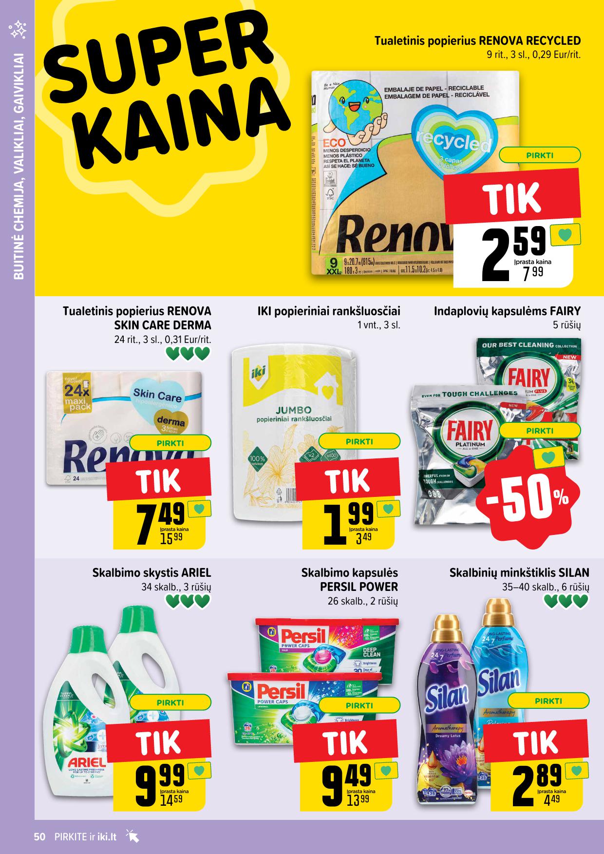Naujausias IKI kaininis katalogas 2024.07.15 - 2024.07.21