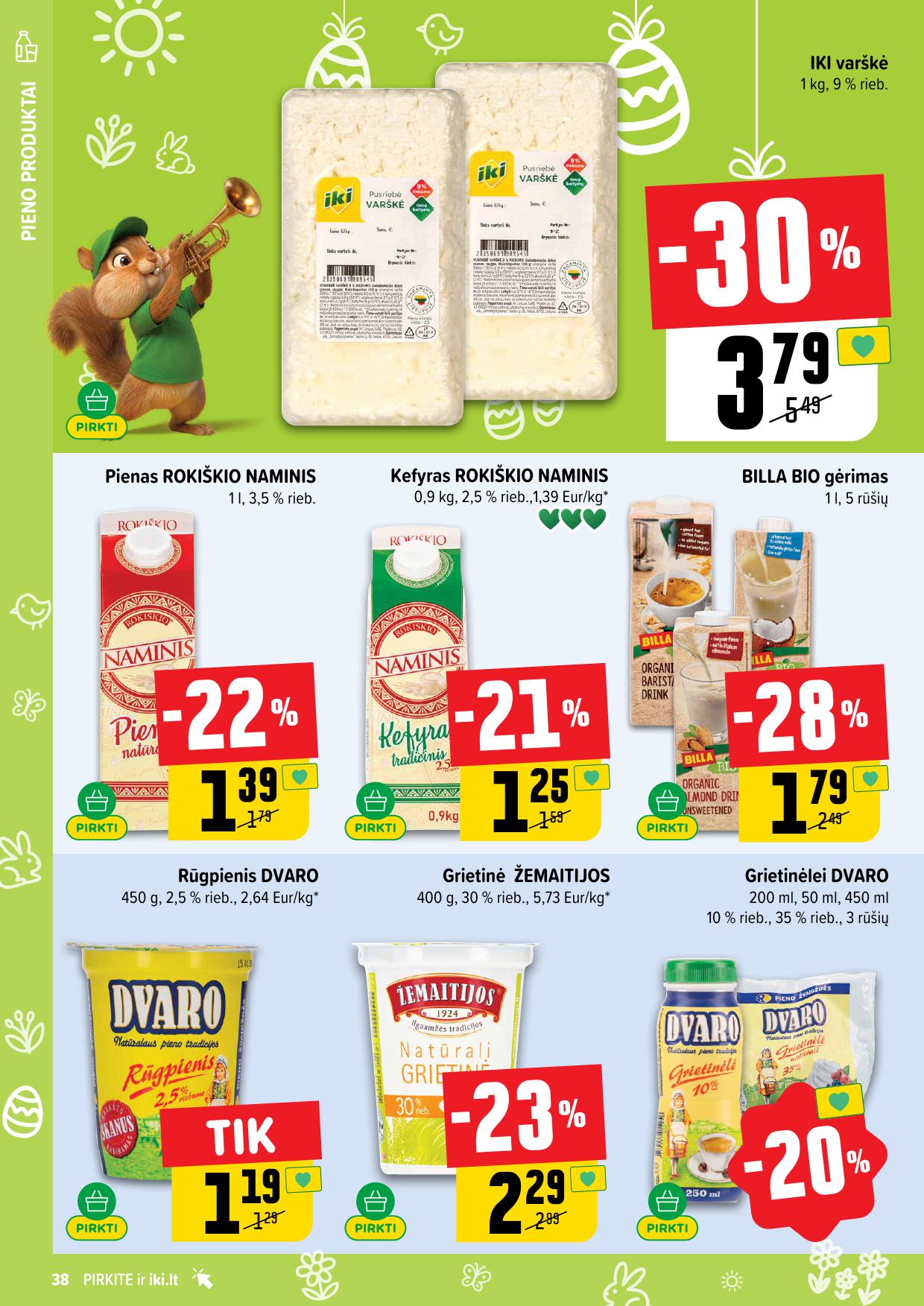 Naujausias IKI kaininis katalogas 2026.03.30 - 2026.04.04