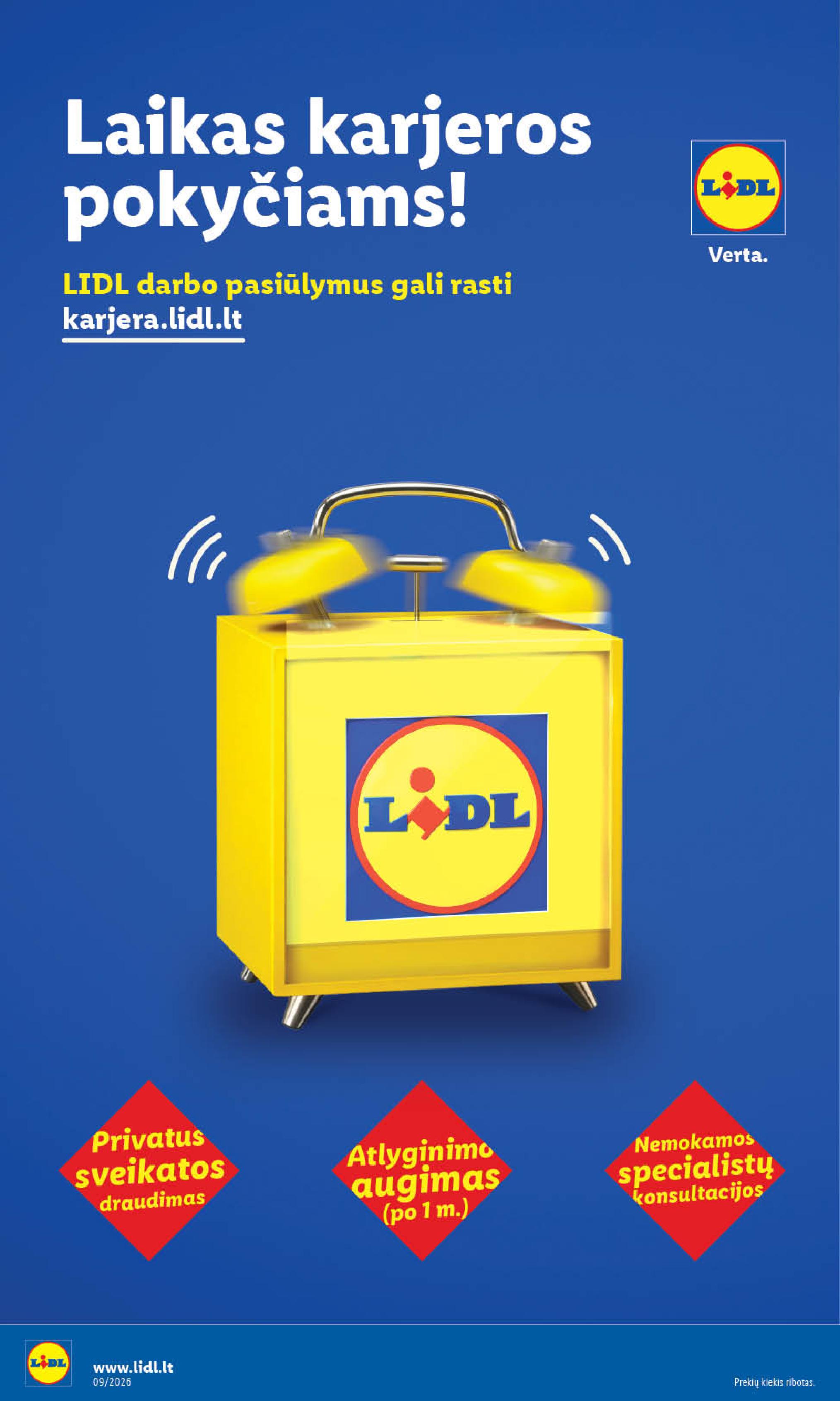 Naujausias LIDL kaininis katalogas 2026.02.23 - 2026.03.01