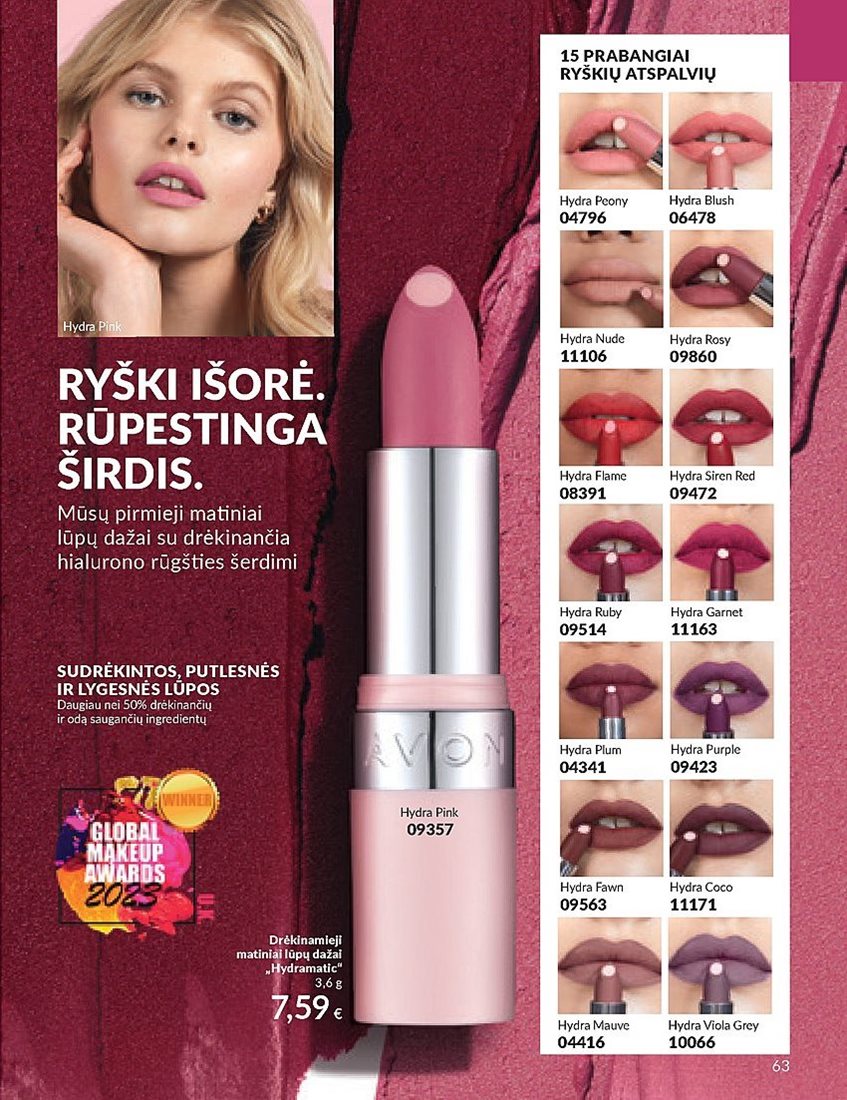 AVON katalogas galioja 2023.09.01 - 2023.09.30