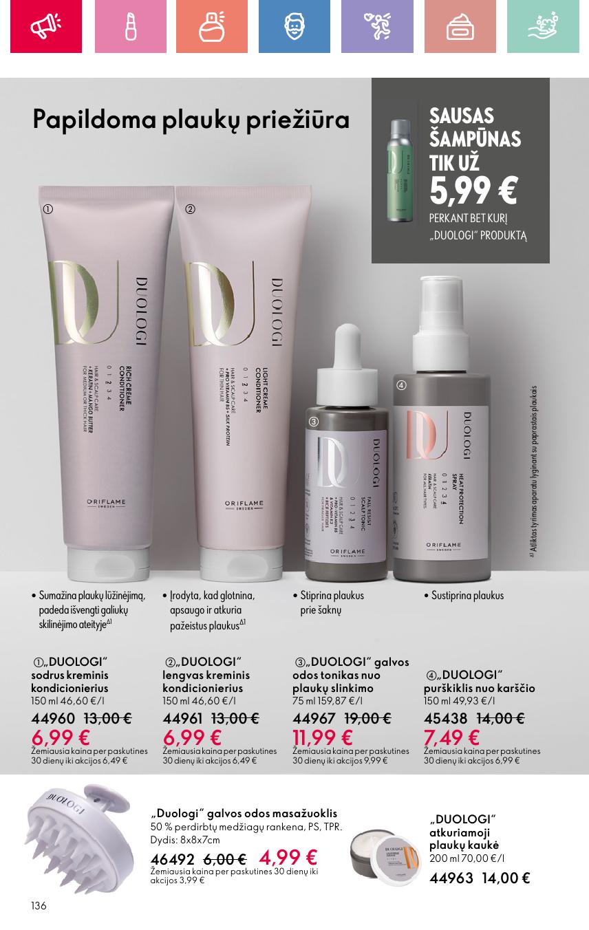 Naujas ORIFLAME katalogas galioja 2025.06.22 - 2025.07.12