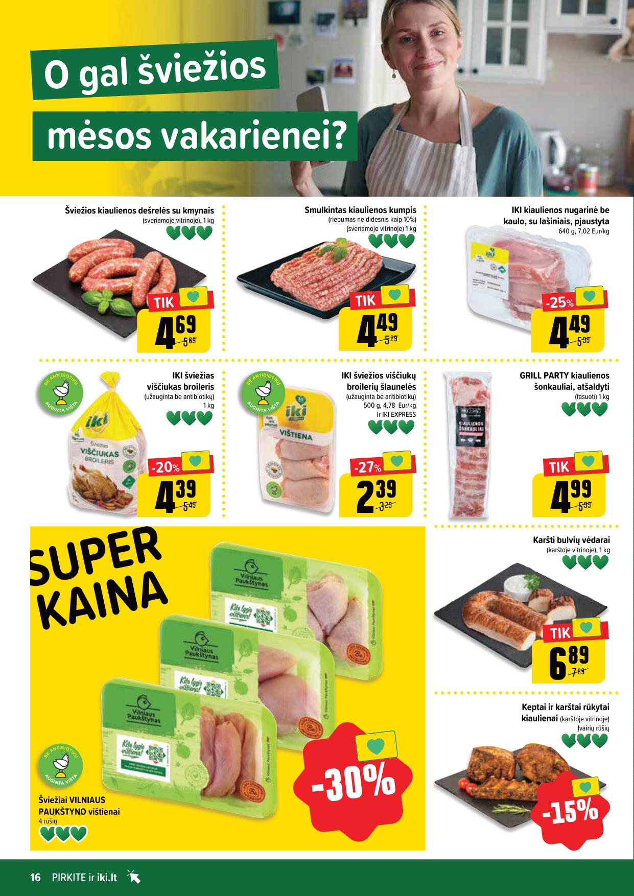 Naujausias IKI kaininis katalogas 2023.09.25 - 2023.10.01