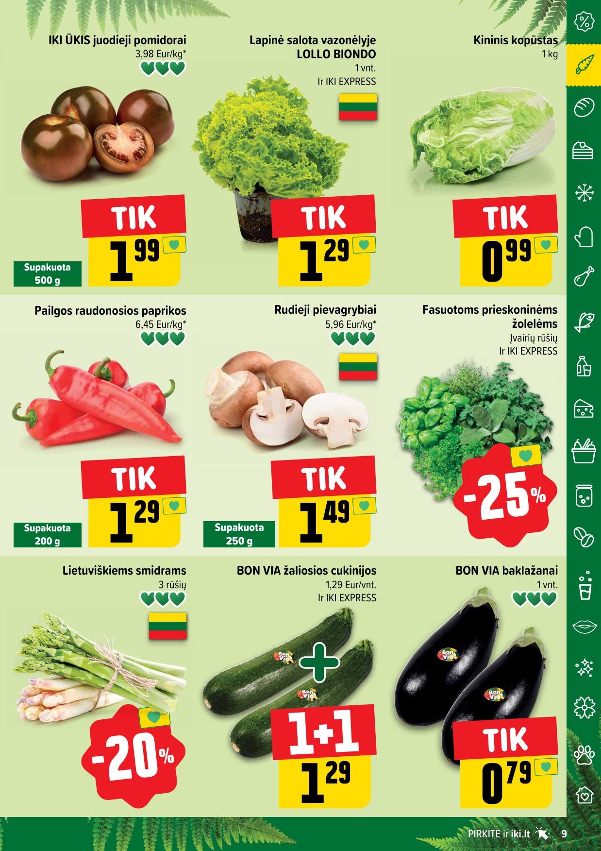Naujausias IKI kaininis katalogas 2025.06.16 - 2025.06.22