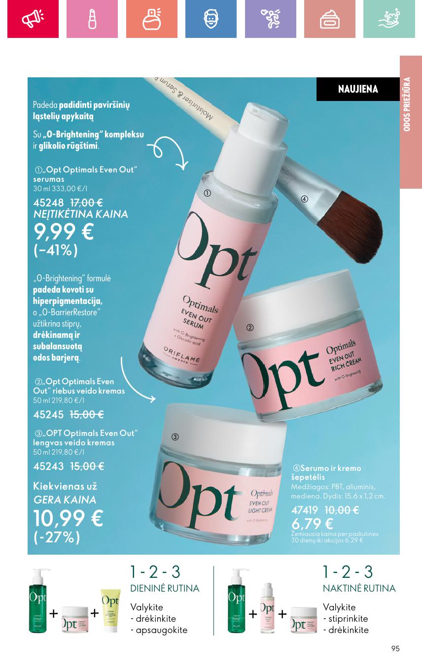 ORIFLAME katalogas galioja 2025.06.22 - 2025.07.12