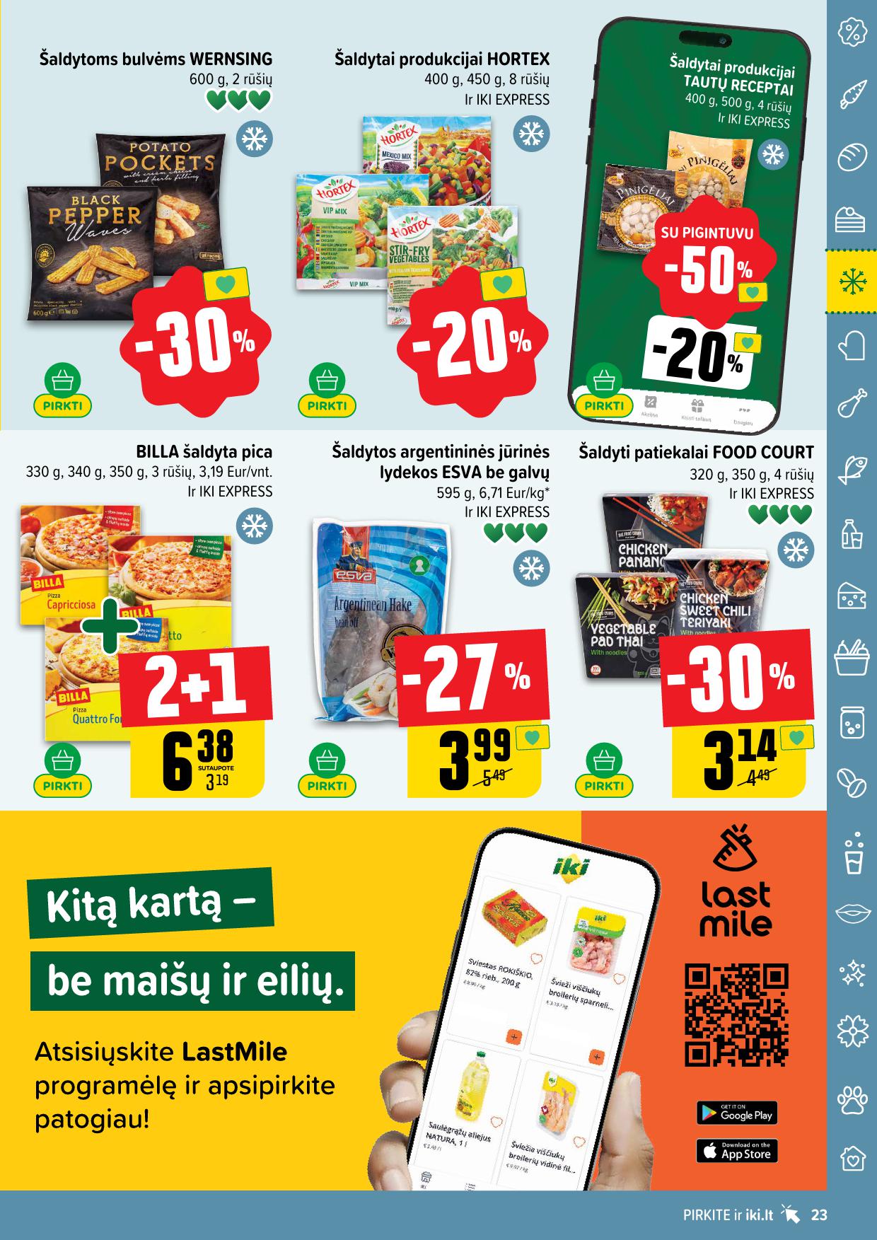 Naujausias IKI kaininis katalogas 2026.02.09 - 2026.02.15