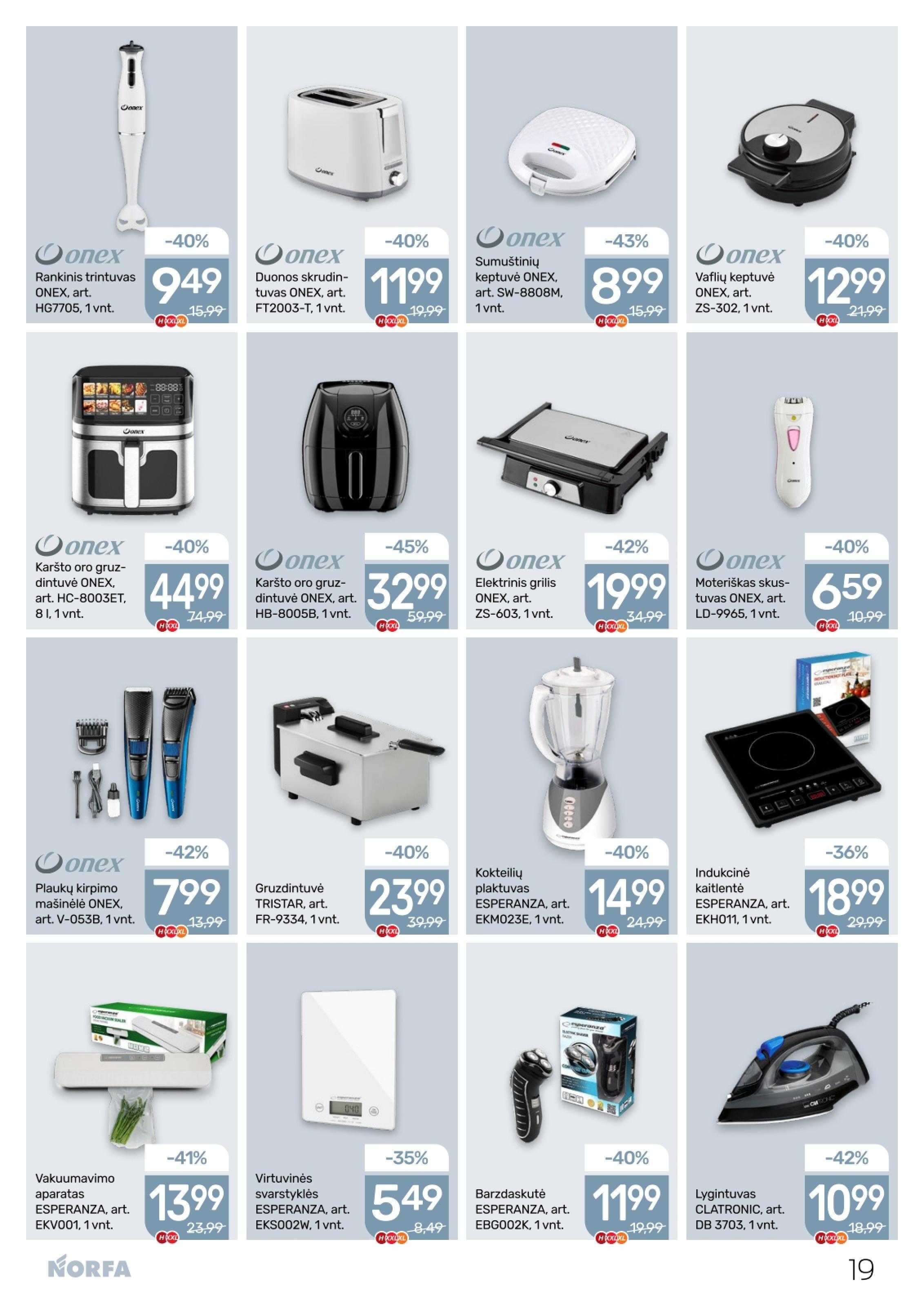 Naujausias NORFA kaininis katalogas 2026.04.02 - 2026.04.15