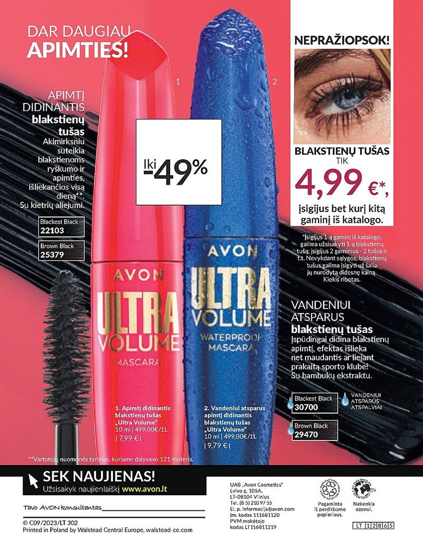 AVON katalogas galioja 2023.09.01 - 2023.09.30