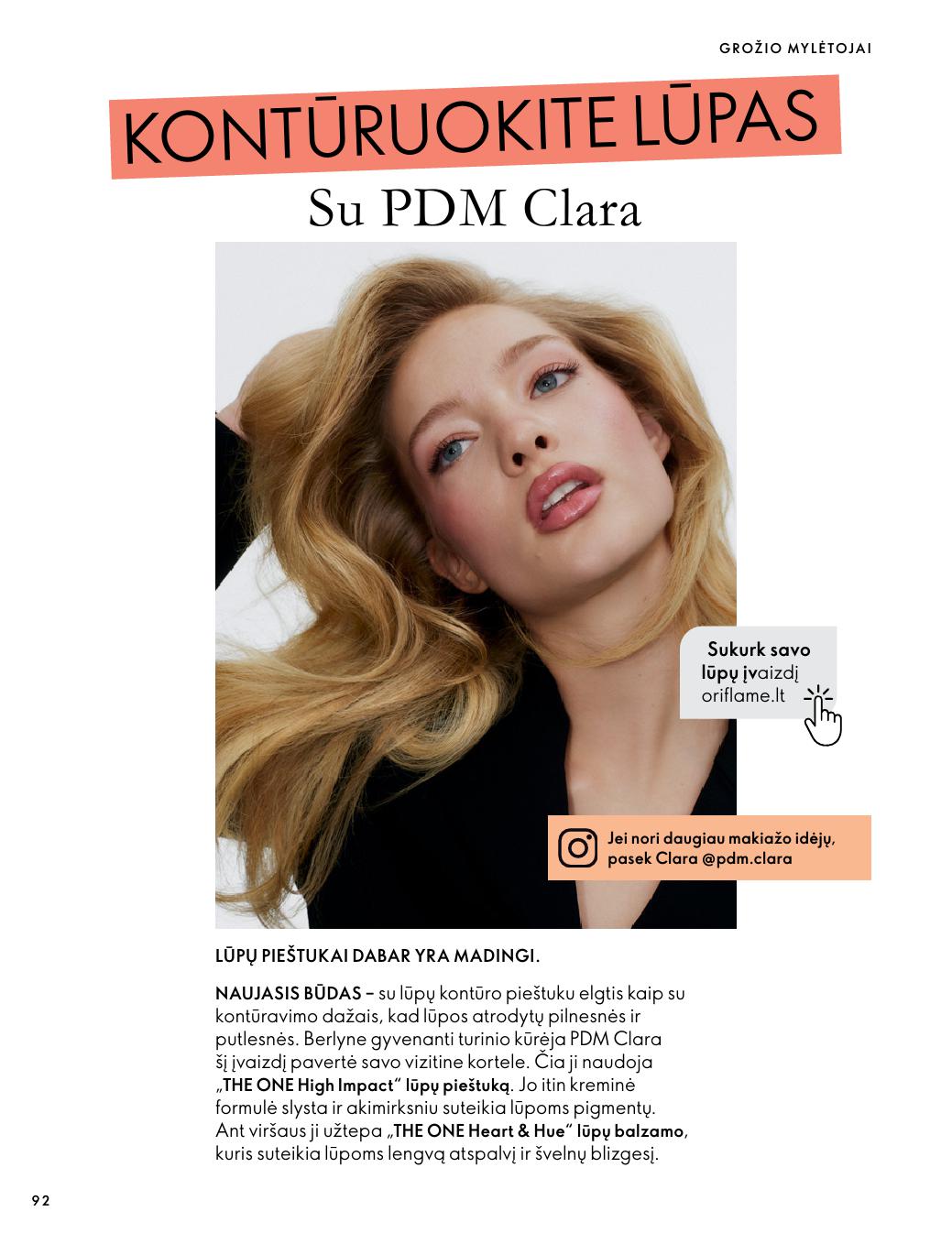 ORIFLAME katalogas galioja 2026.10.07 - 2026.11.17